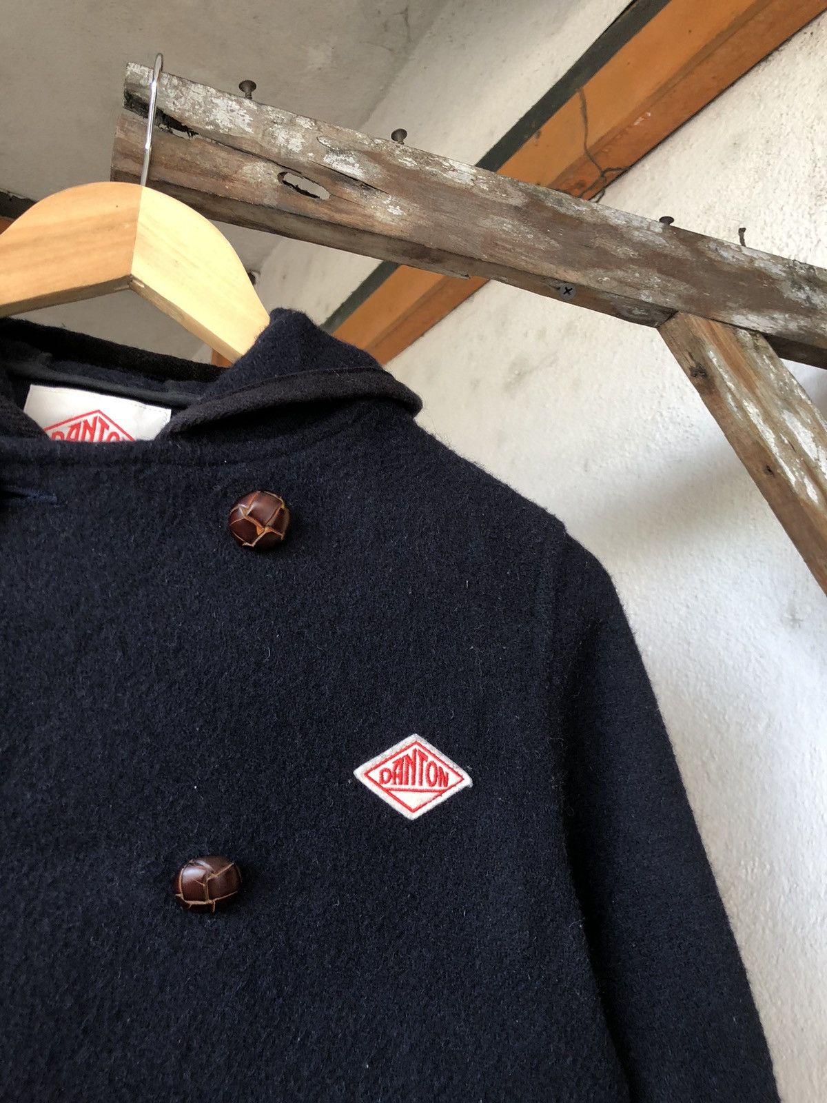 Danton Vintage Danton Wool Jacket Wt Hoodie Size XXS / US 00 / IT 34 - 5 Thumbnail