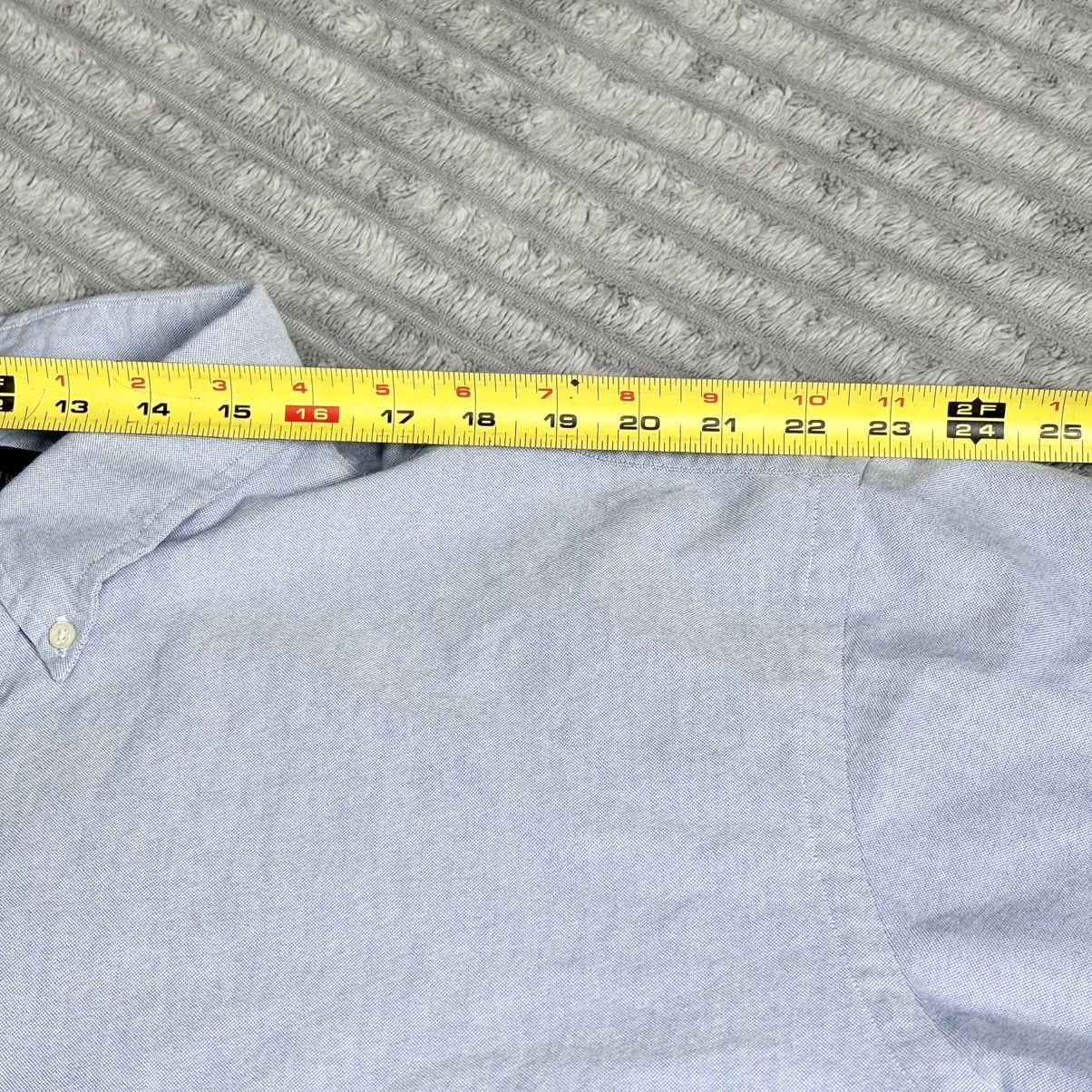 Polo Ralph Lauren Polo Ralph Lauren Shirt Men 3XLT Big Blue Solid Oxford shirt Size US XXL / EU 58 / 5 - 6 Thumbnail