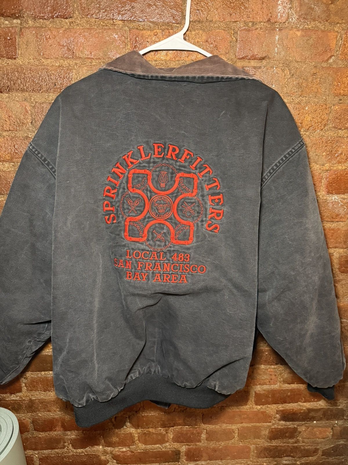 Vintage Vintage Union Line Sprinklefitters Heavyweight Jacket Size US XL / EU 56 / 4 - 5 Thumbnail
