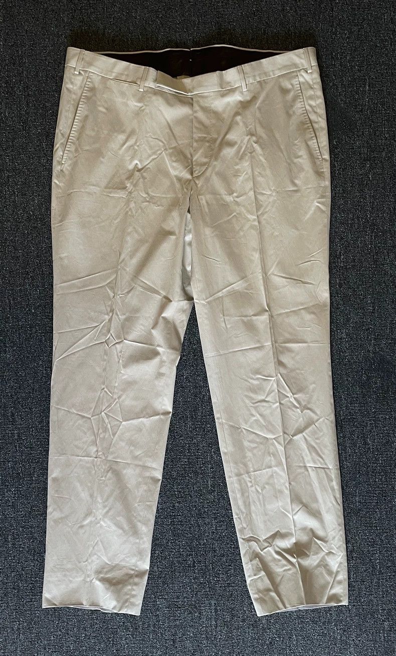 Ermenegildo Zegna Ermenegildo Zegna Beige Casual Pants-yf Size US 44 / EU 60 - 1 Thumbnail