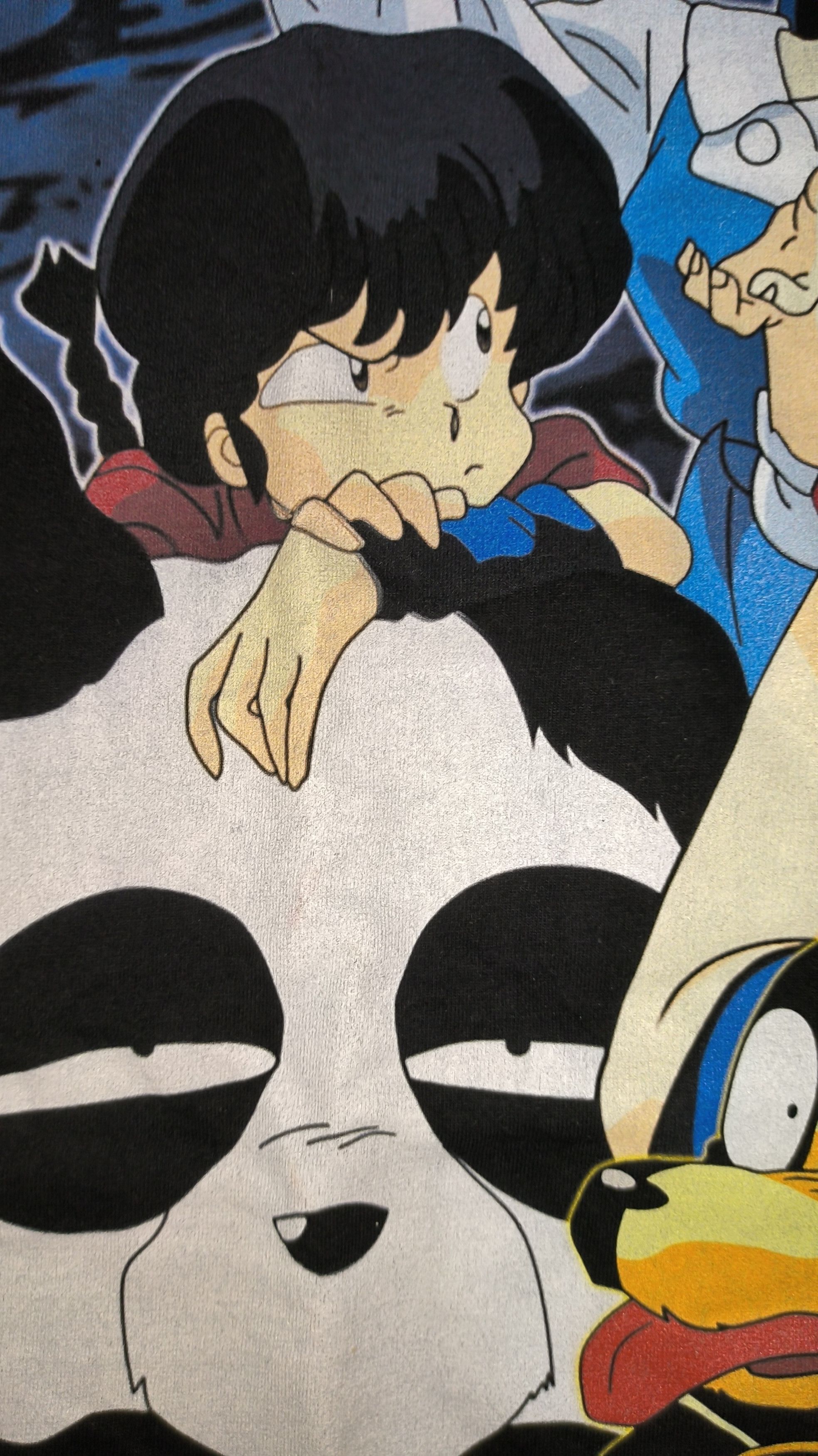 Anime RARE Bootleg Ranma 1/2 Overprint Size US XL / EU 56 / 4 - 7 Thumbnail