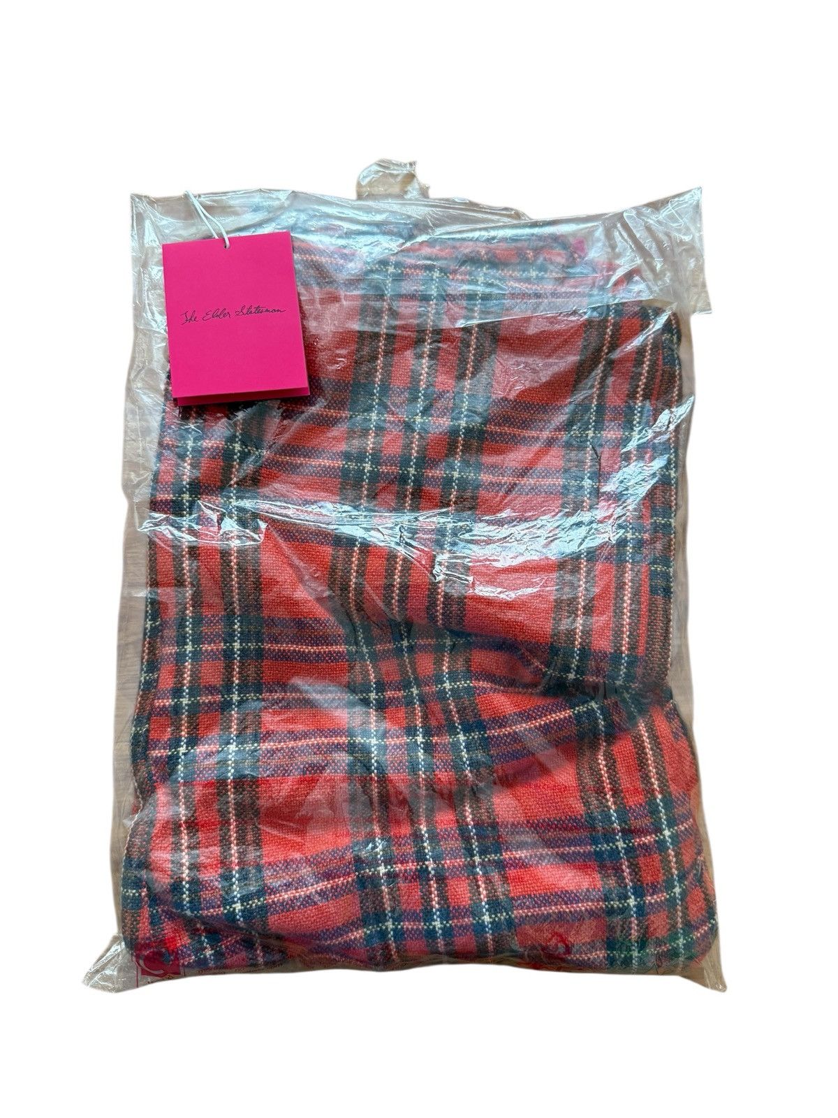 The Elder Statesman $2,795 Cashmere Flame Tartan Lounge Pants Size US 34 / EU 50 - 4 Thumbnail