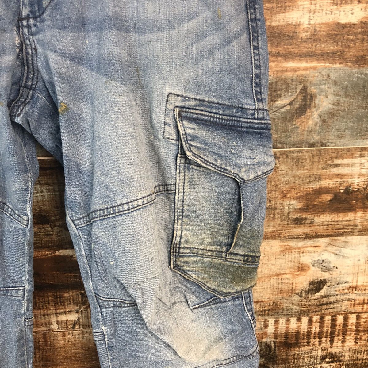 Japanese Brand G Ground utility tactical worker Multipocket Pants #A2086 Size US 35 - 10 Thumbnail
