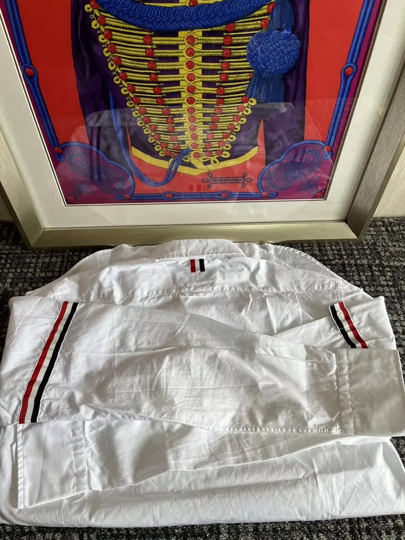 Thom Browne Thom Browne Classic white shirt Size US M / EU 48-50 / 2 - 3 Thumbnail