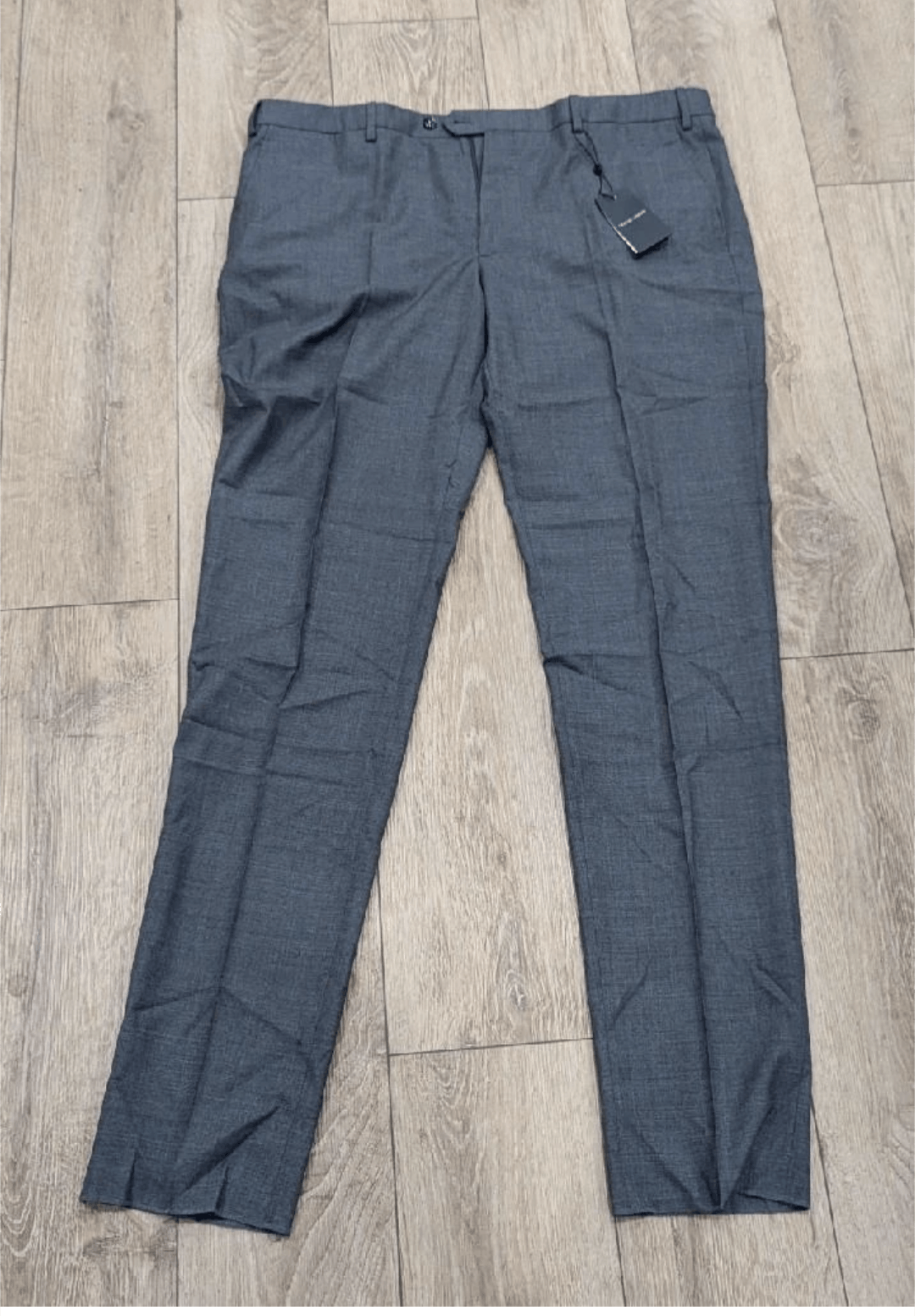 Giorgio Armani × Vintage 1990s Giorgio Armani Grey Wool Straight