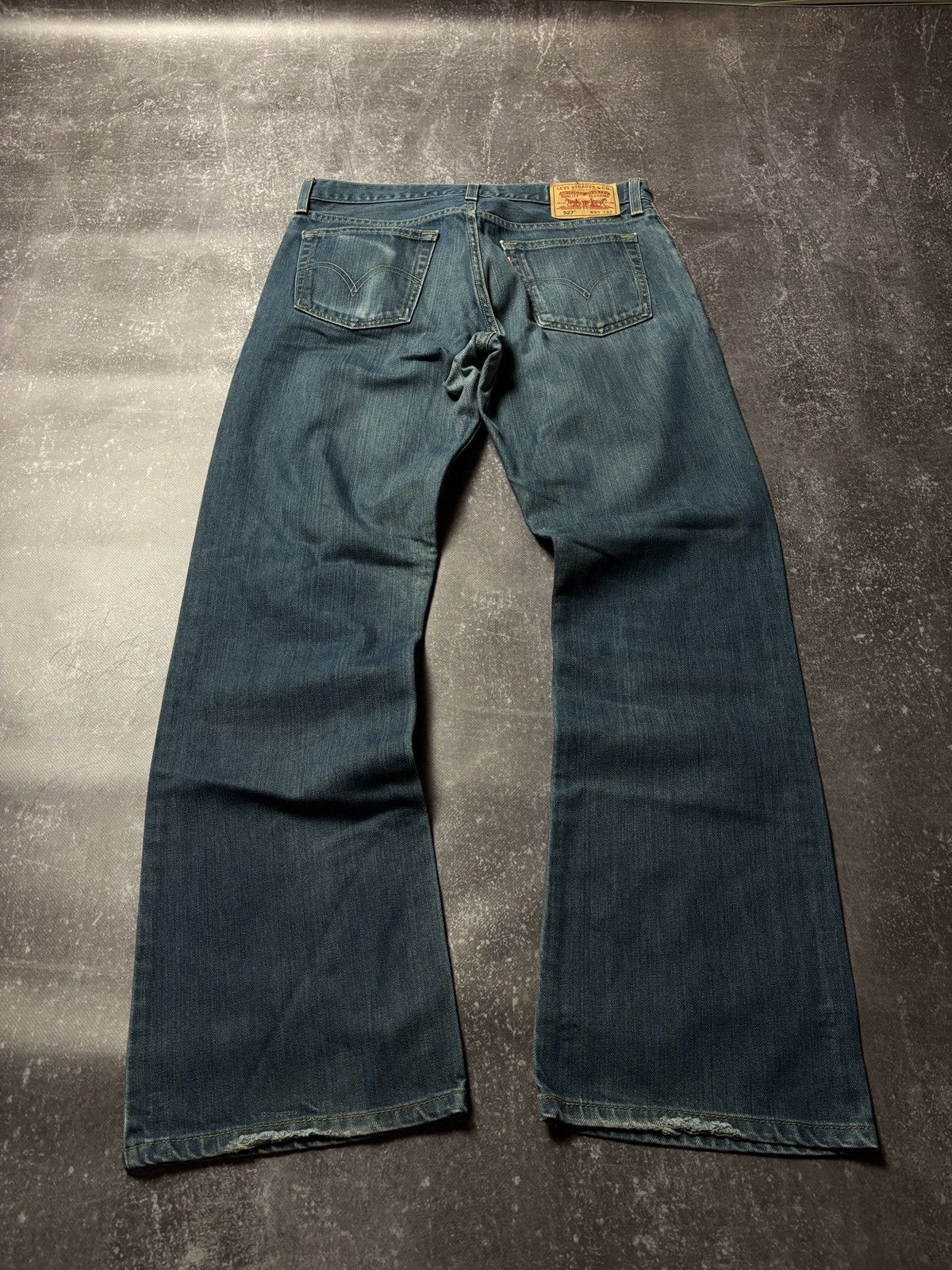 Pre-owned Levis X Vintage Levi's Bootcut 527 Low Vintage Jeans Y2k If Six Was Nine