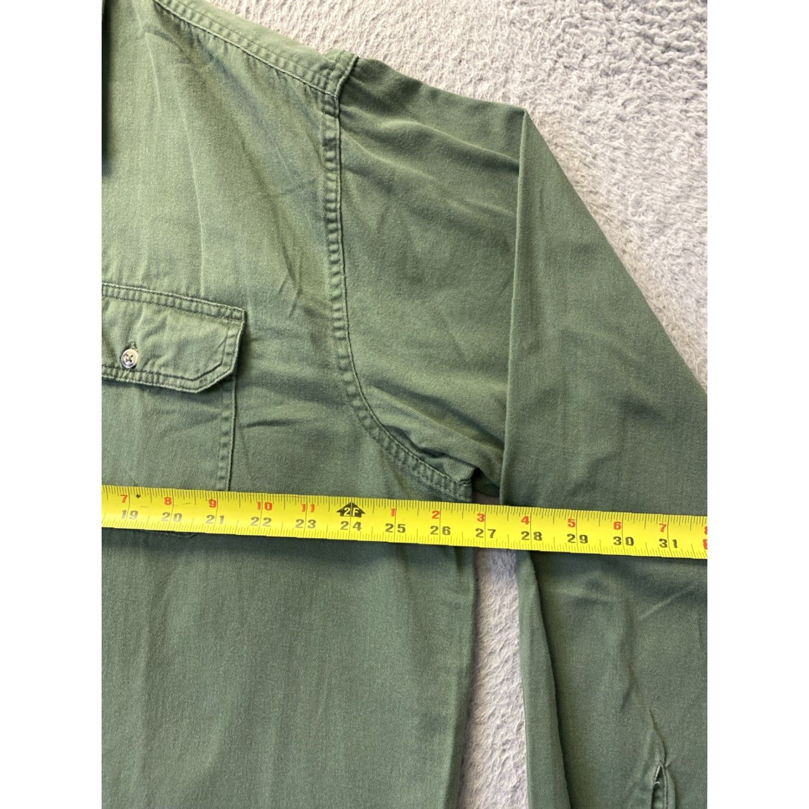 Wrangler Vintage Wrangler Cotton Shirt Men XL Green 90s Western Casual Workwear Size US XL / EU 56 / 4 - 5 Thumbnail
