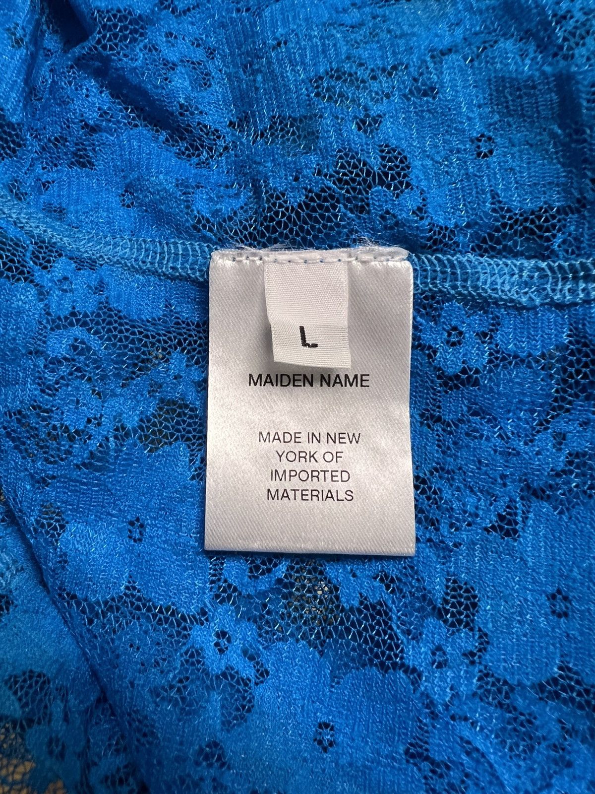 Maiden Name Blue David Tank Top Size US L / EU 52-54 / 3 - 9 Thumbnail