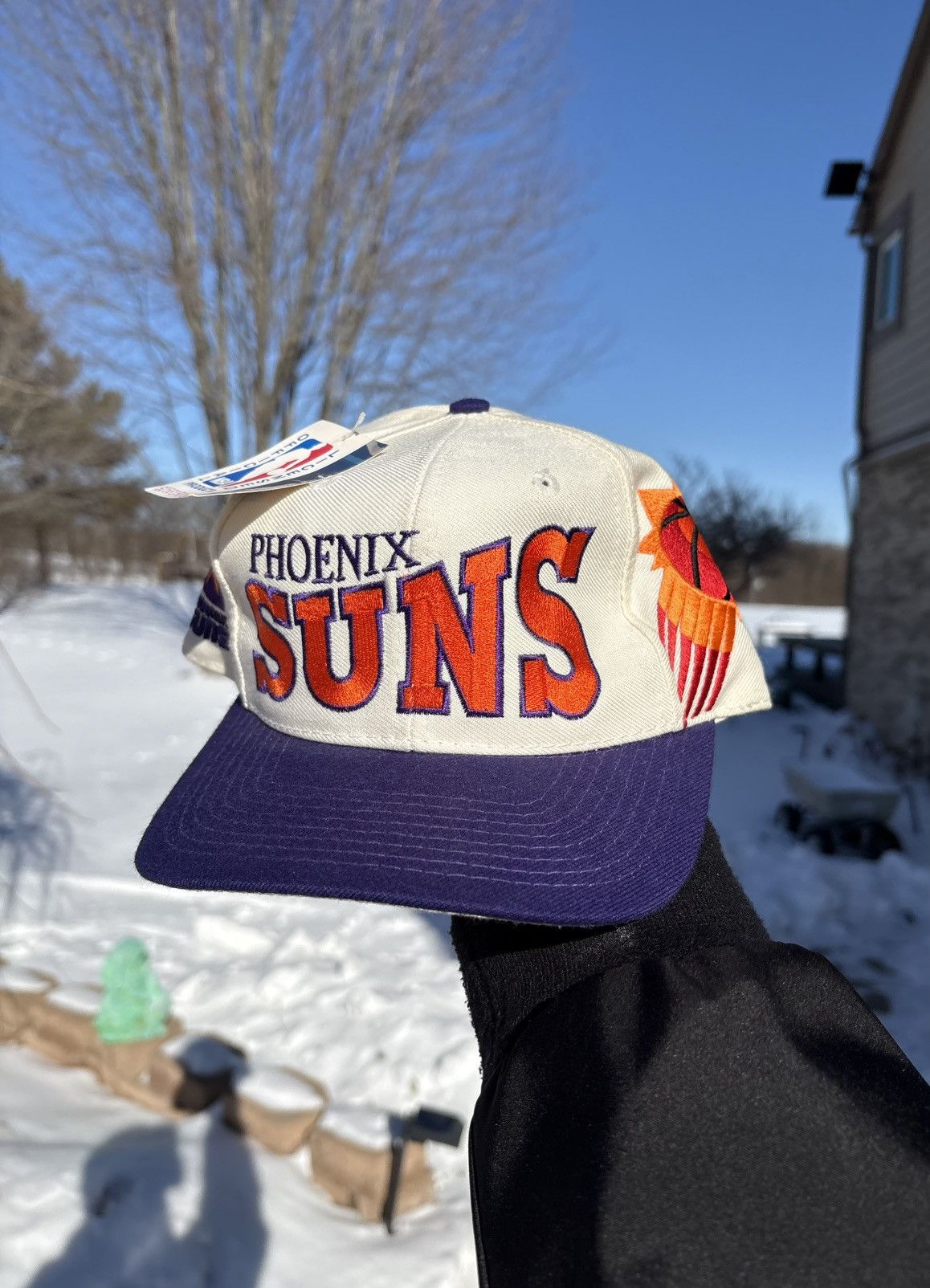 Apex Phoenix Suns NBA Apex One Vintage 90s NOS NWT Hat 7 1/4 Size ONE SIZE - 1 Thumbnail