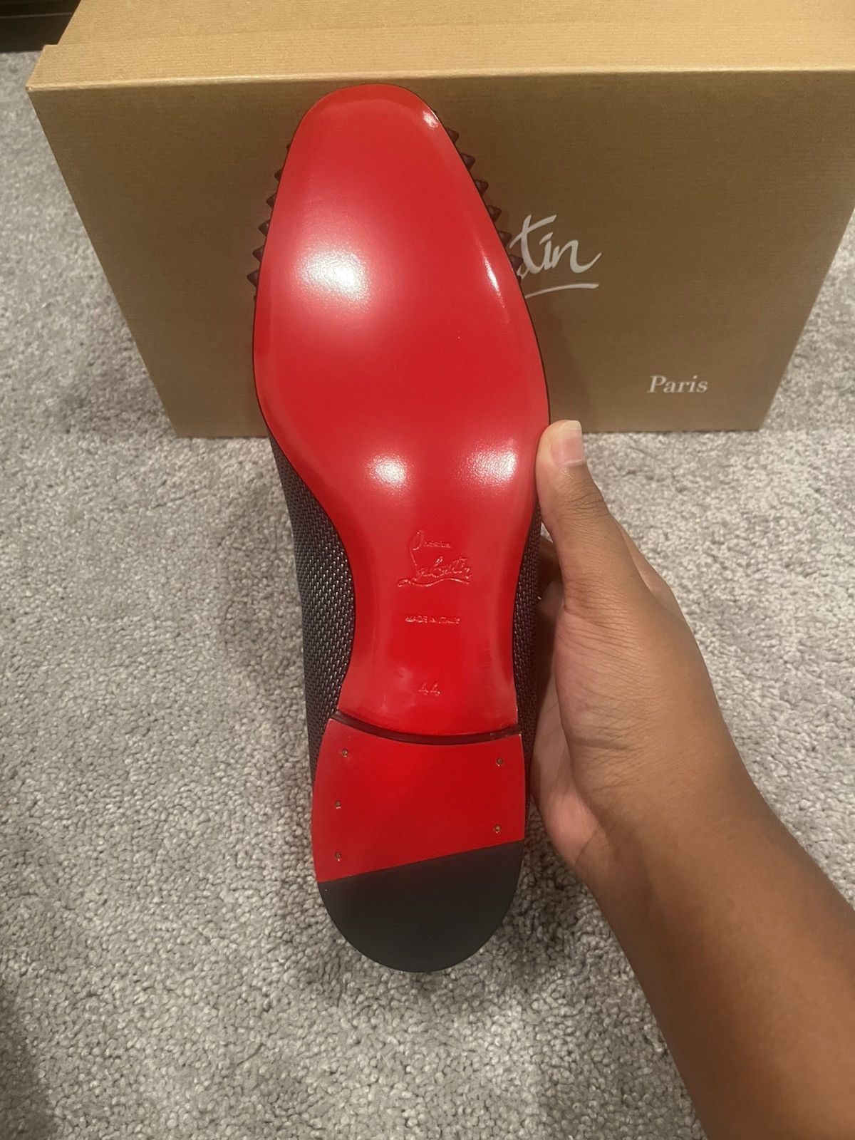 Christian Louboutin Christian Louboutin spooky navy flats Size US 11 / EU 44 - 5 Thumbnail