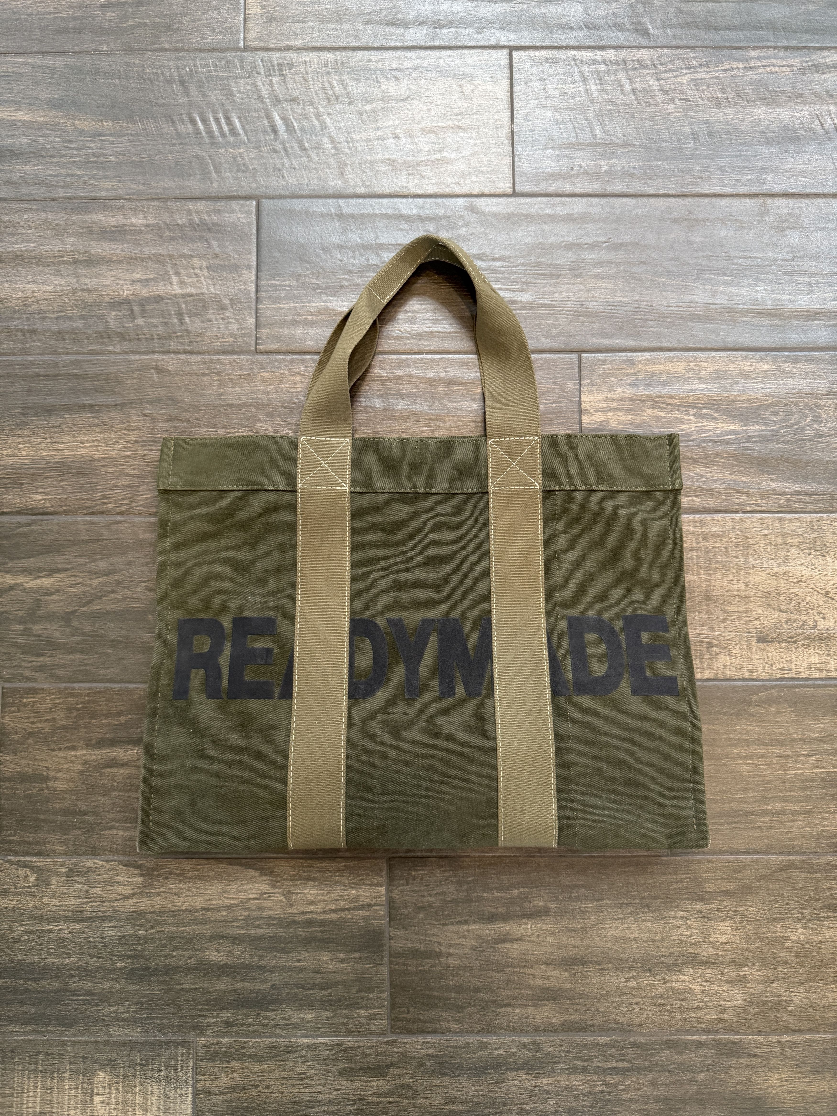 READYMADE Easy Tote Large Army Green