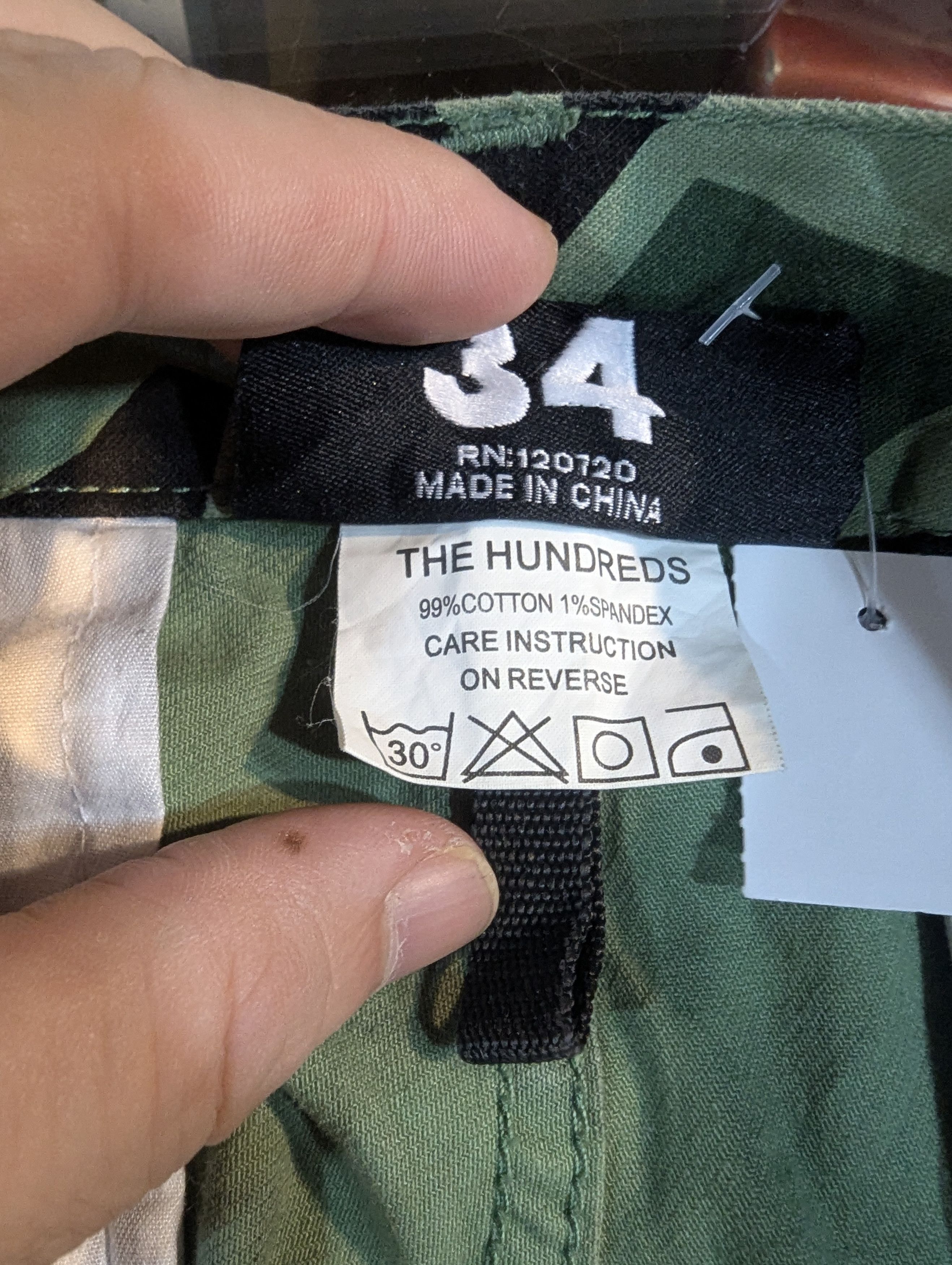 The Hundreds × Vintage The hundreds army pant Size US 34 / EU 50 - 7 Thumbnail