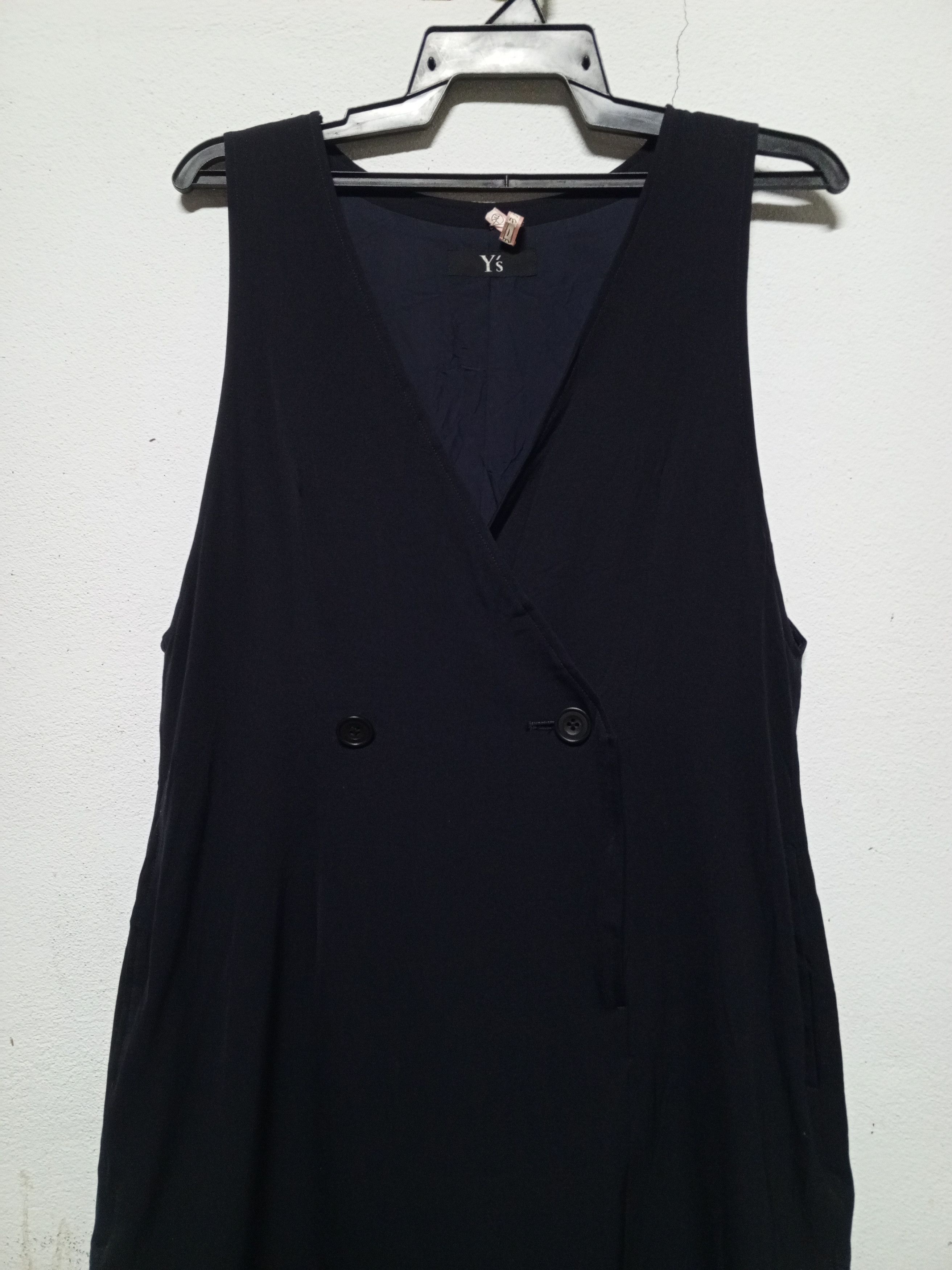Y's Y'S 🔥 Yohji yamamoto 🔥DRESS V BLACK Size M / US 6-8 / IT 42-44 - 3 Thumbnail