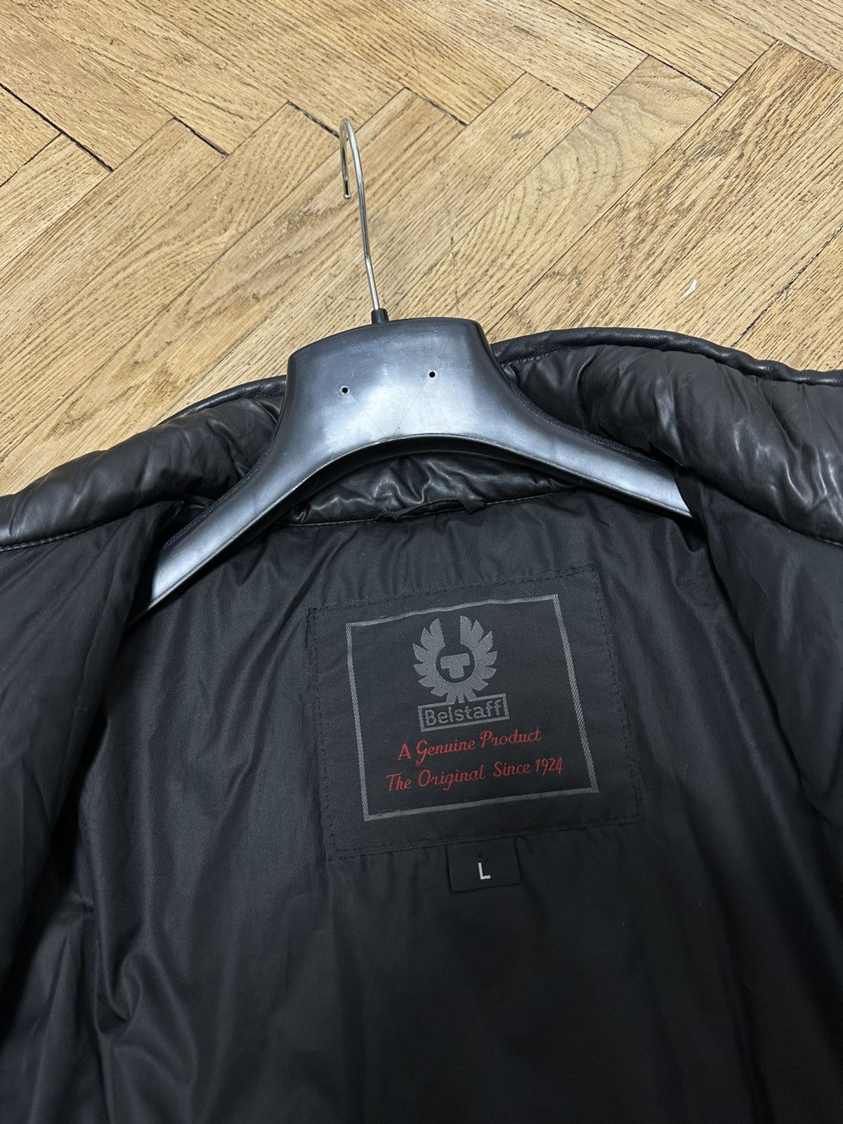 Belstaff Belstaff Black Glossy Puffer Jacket Size L Size US L / EU 52-54 / 3 - 7 Thumbnail