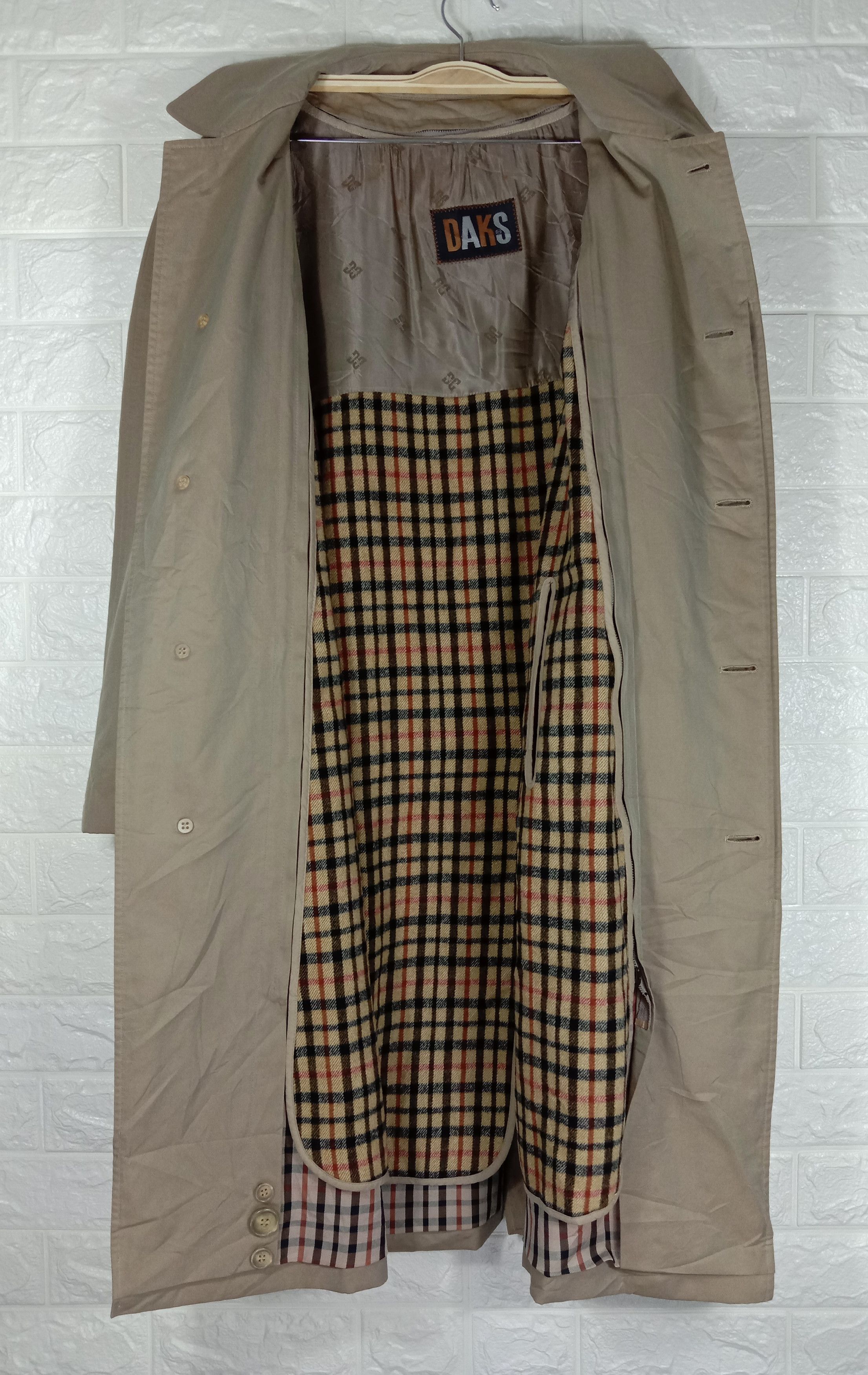 DAKS Vintage Daks London Trench Coat Size US L / EU 52-54 / 3 - 3 Thumbnail