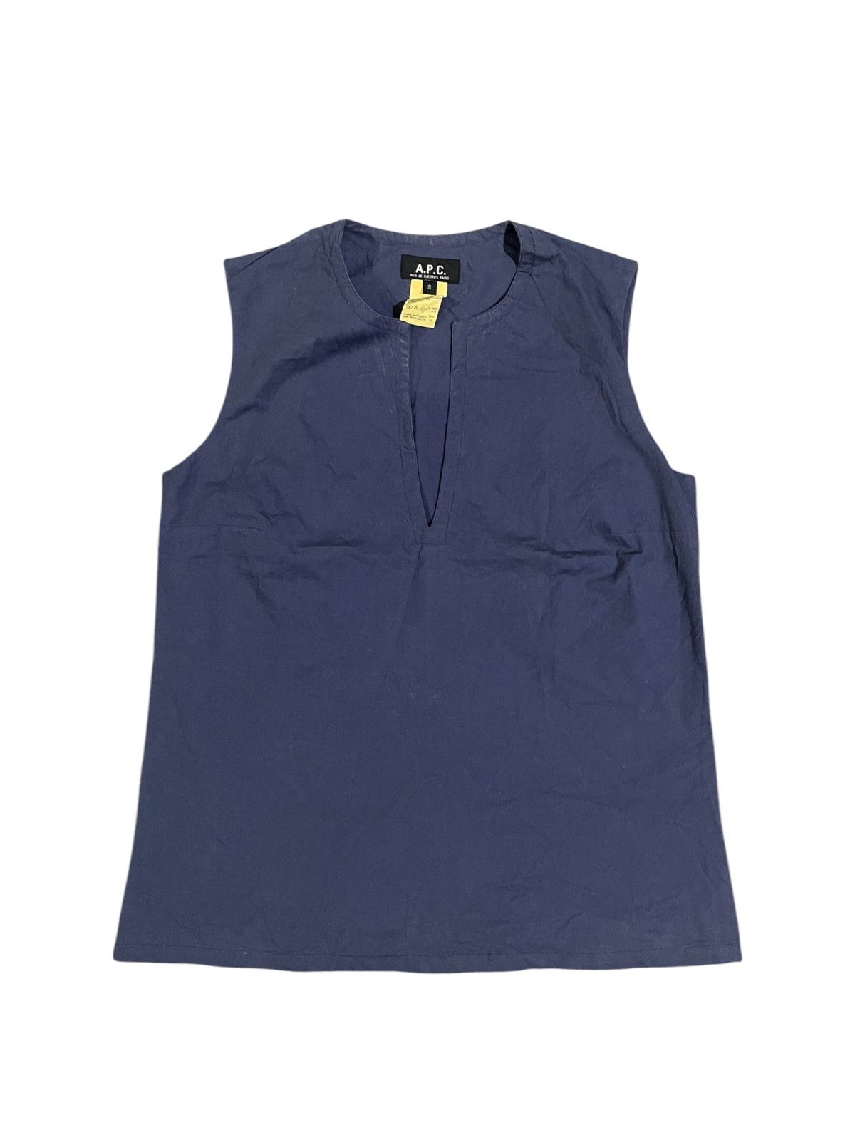 A.P.C. A.P.C Sleeveless Blouses Size S / US 4 / IT 40 - 1 Thumbnail