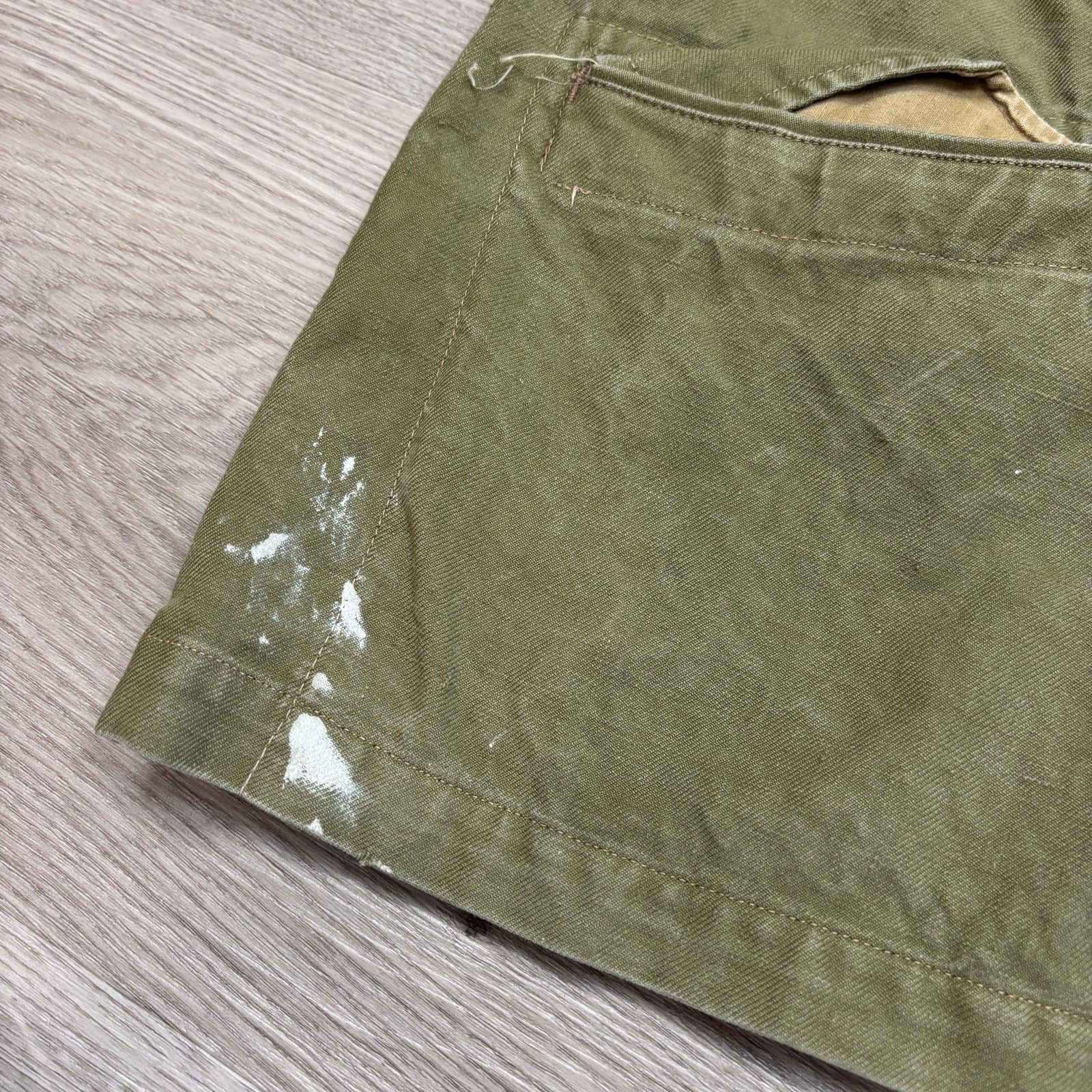 Vintage Vintage 50s French M47 Army Military Field Jacket Mens 4C XL Size US XL / EU 56 / 4 - 10 Thumbnail