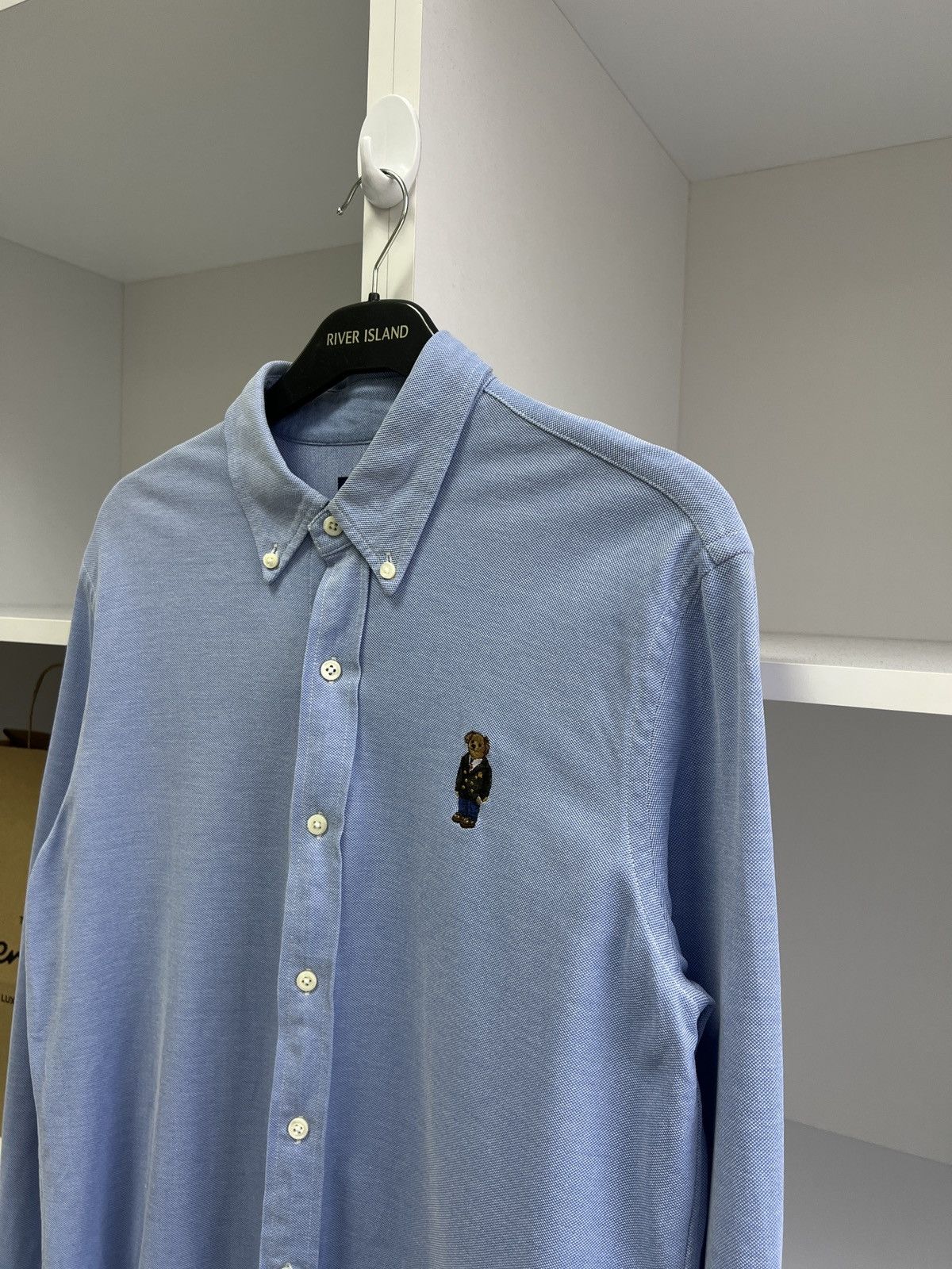 Polo Ralph Lauren × Vintage Vintage Polo Ralph Lauren Polo bear button up shirt Size US L / EU 52-54 / 3 - 6 Thumbnail