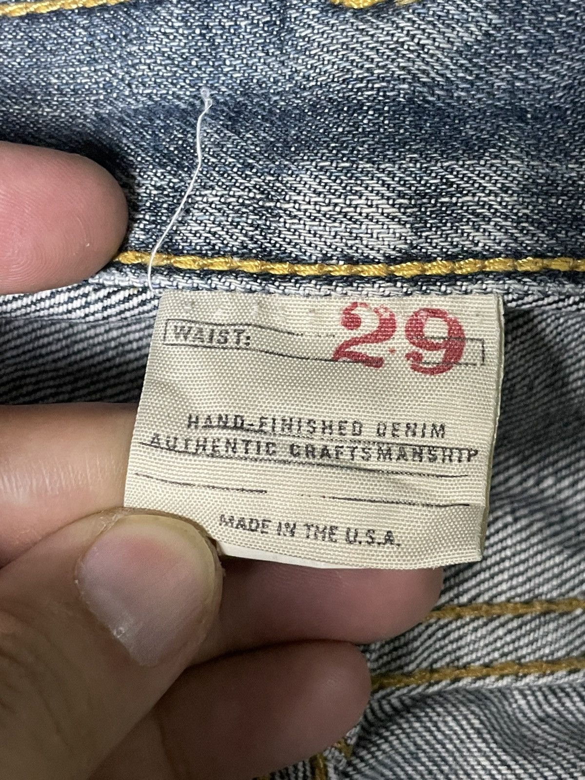 Banana Republic × Vintage BANANA REPUBLIC Ripped Straight Cut Jeans (83) Size US 29 - 10 Thumbnail