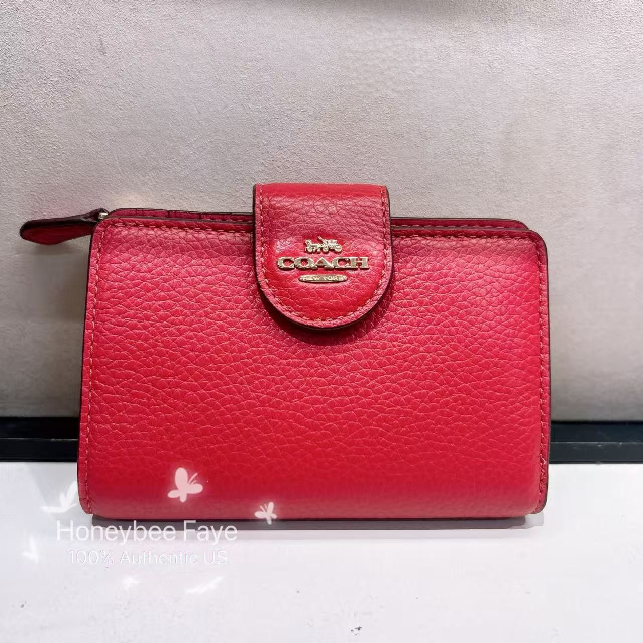 Coach Medium Corner Zip Wallet CBO41 Size ONE SIZE - 2 Thumbnail