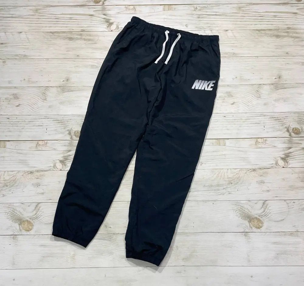 Nike Vintage Nike Track Pants 00s Big Logo Nylon Y2K Size US 38 / EU 54 - 3 Thumbnail