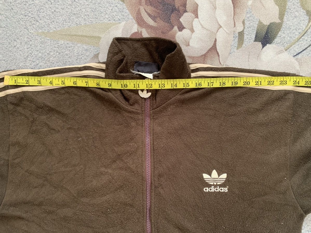 Adidas Adidas Big Logo Fleece Zipper Jacket Size US L / EU 52-54 / 3 - 14 Thumbnail