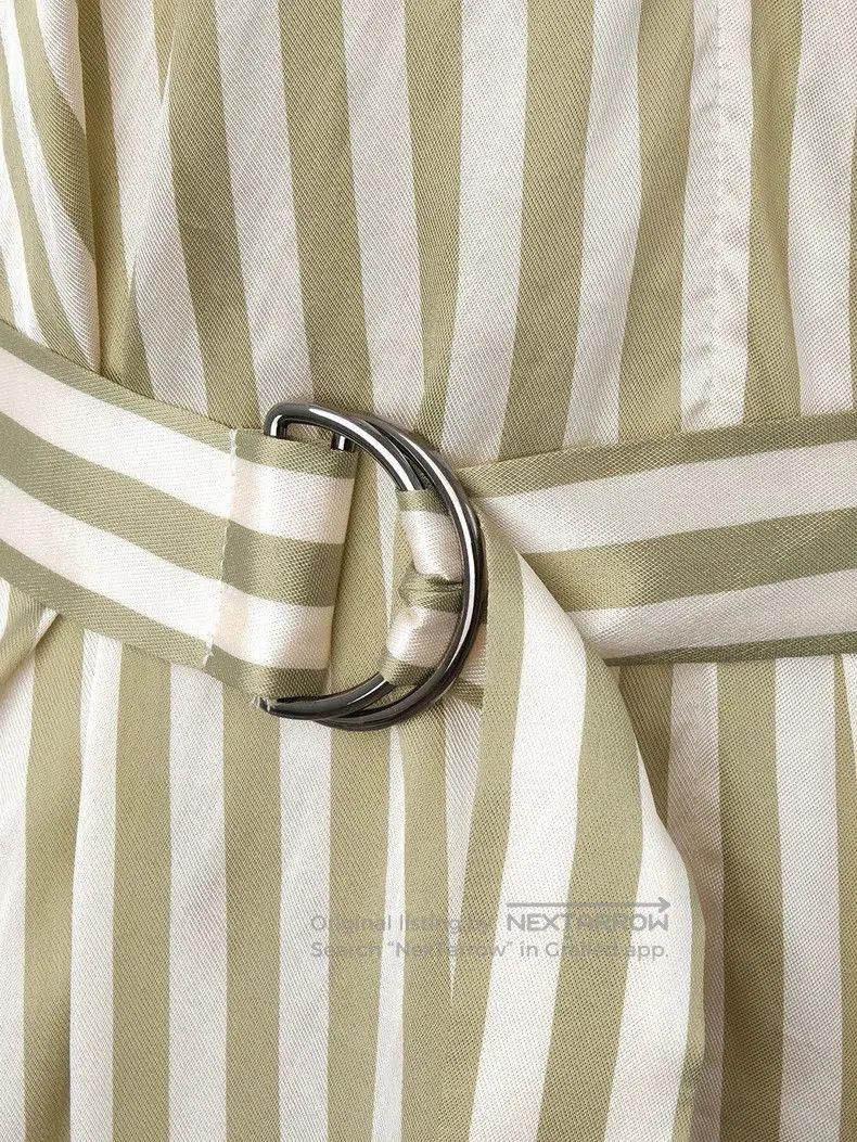 Brunello Cucinelli Brunello Cucinelli Silk Striped Dress XS. Size US XS / EU 42 / 0 - 8 Thumbnail