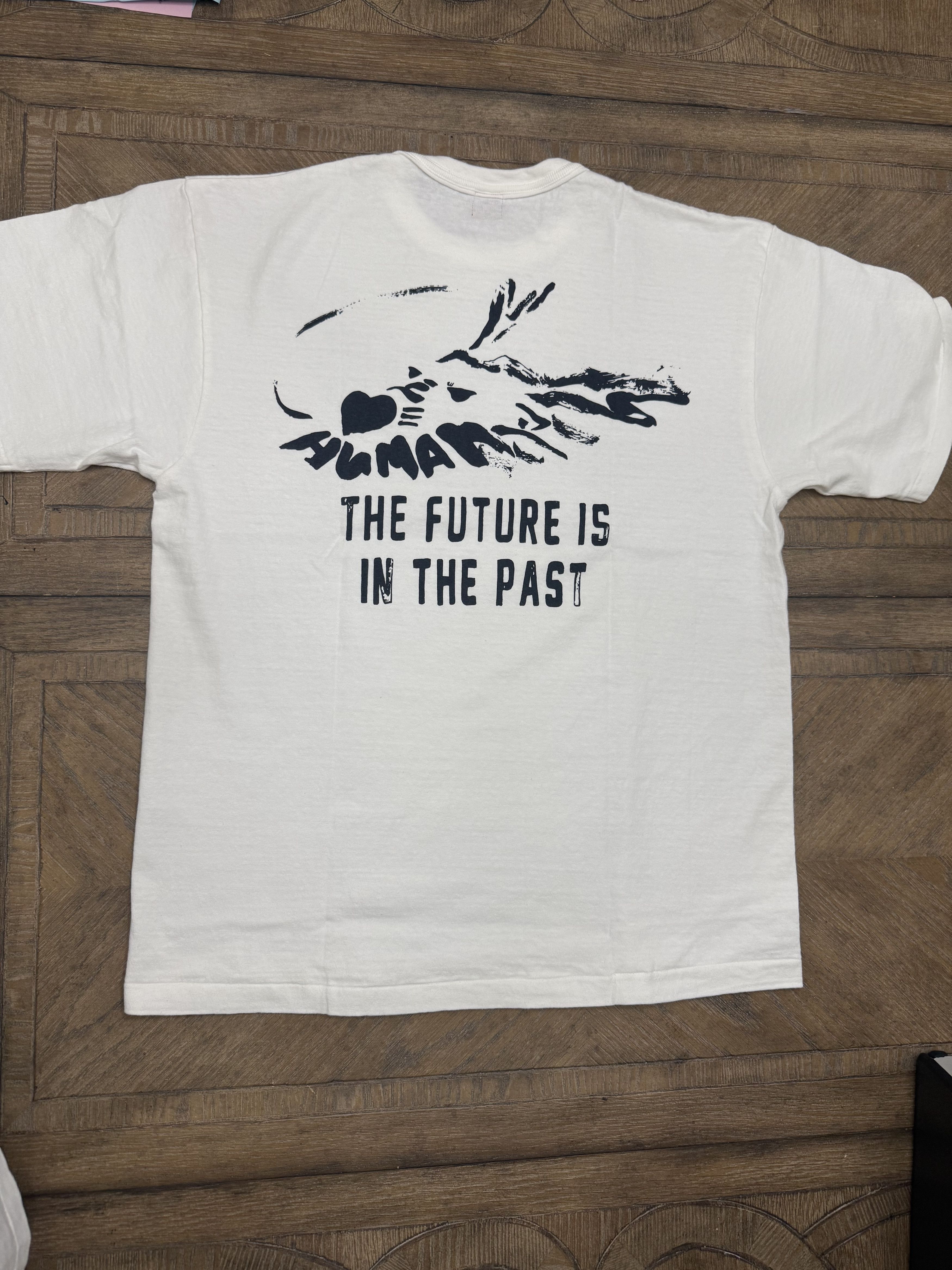 Human Made HUMAN MADE T-SHIRT #04 THE FUTURE IS IN THE PAST | Grailed