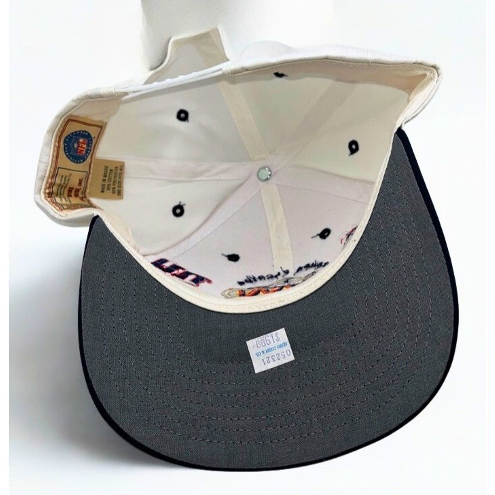 Twins Enterprise Inc. Super Bowl XXXV Giants vs Ravens Hat Twin Enterprises NFL Size ONE SIZE - 8 Thumbnail