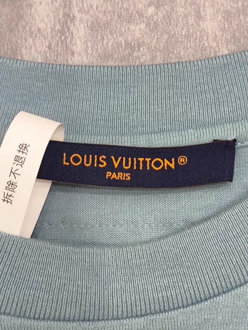 Louis Vuitton Louis Vuitton Blue short sleeve T-shirt Size US S / EU 44-46 / 1 - 4 Thumbnail