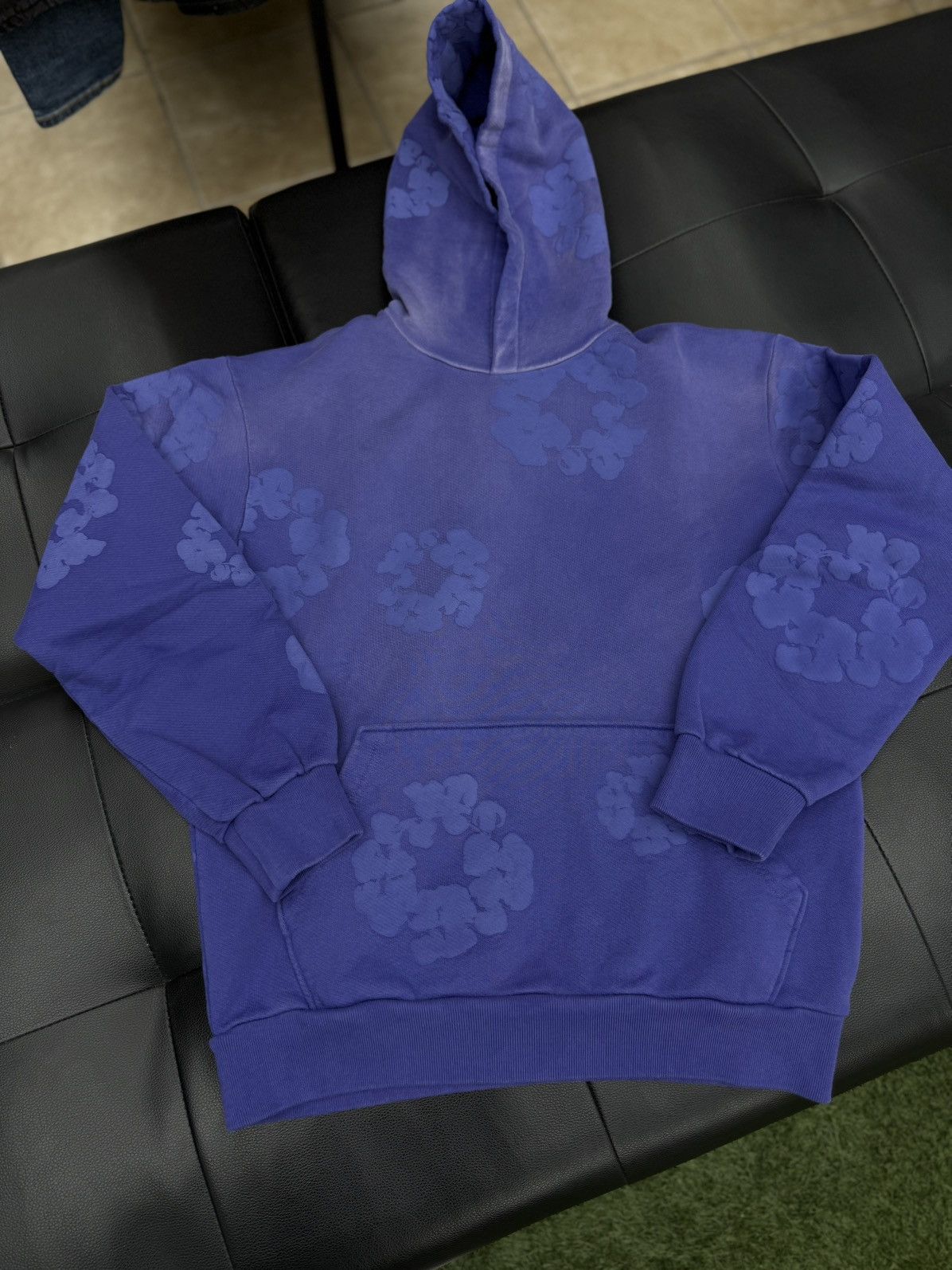 DENIM TEARS Denim Tears BLUE 2025 Cotton Wreath Hoodie XS (NEW) Size US XS / EU 42 / 0 - 4 Thumbnail