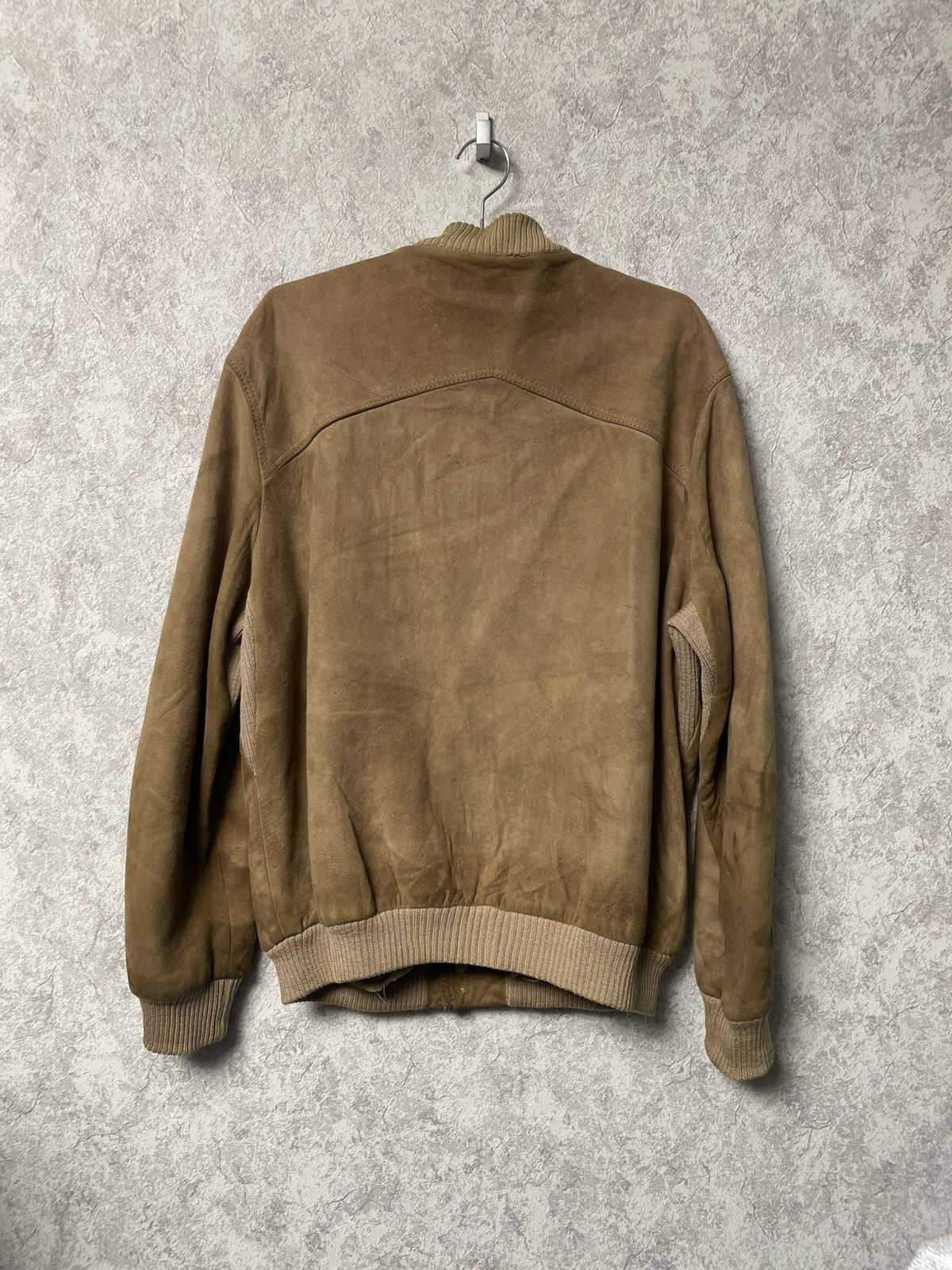 If Six Was Nine Vintage Brown Real Suede Button-Up Jacket Size US M / EU 48-50 / 2 - 2 Thumbnail