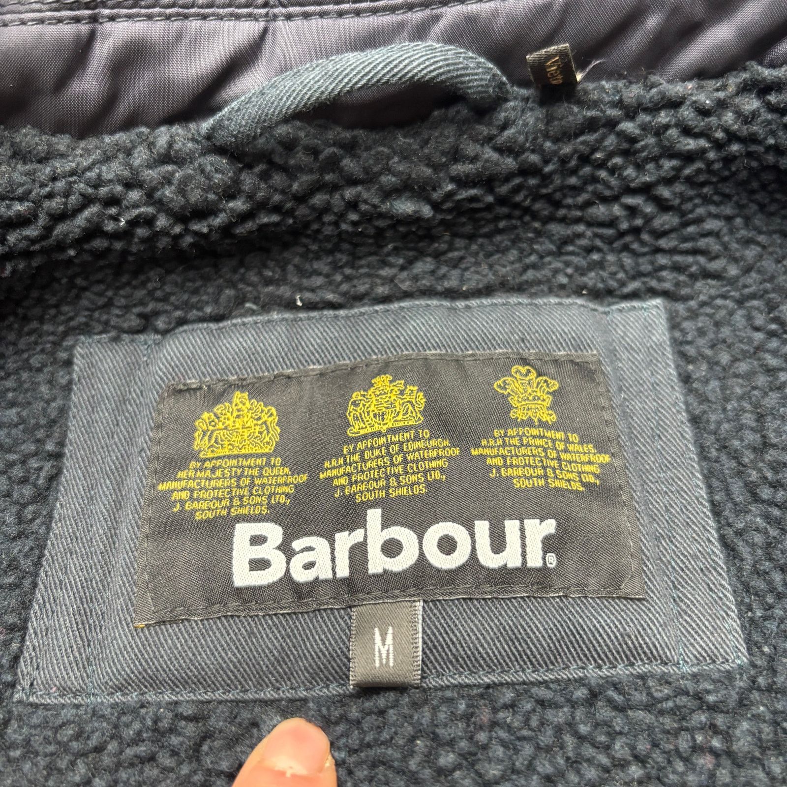 Barbour × J.Crew $449 Barbour Barkston Great Coat Jacket Men's Medium Wool Size US M / EU 48-50 / 2 - 5 Thumbnail