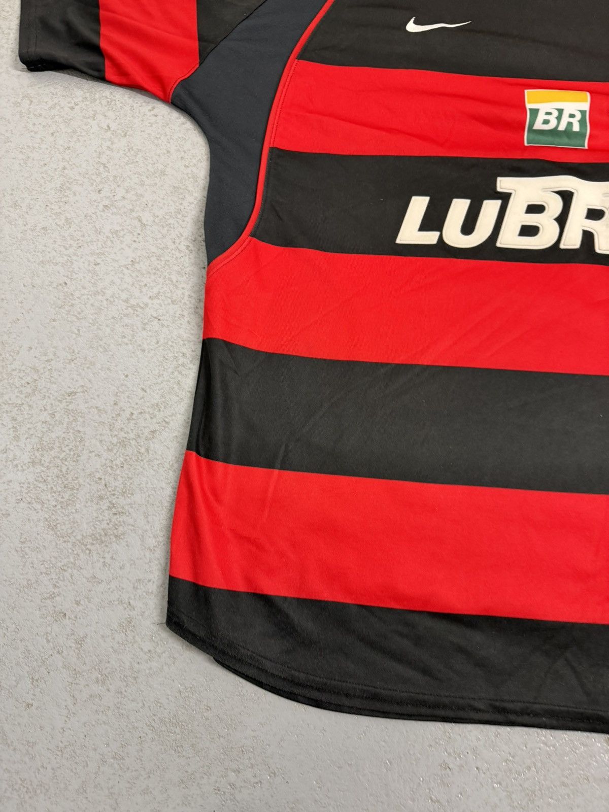 Nike 2002/04 Flamengo Home 10 Petrobras Soccer Jersey Size US XL / EU 56 / 4 - 4 Thumbnail