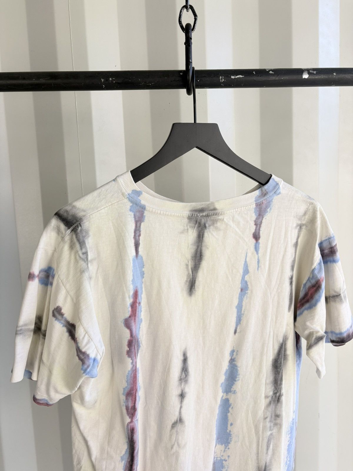 Vintage Vintage Tie Dye Blank Shirt Distressed Fade Grunge Boxy Band Size US M / EU 48-50 / 2 - 4 Thumbnail