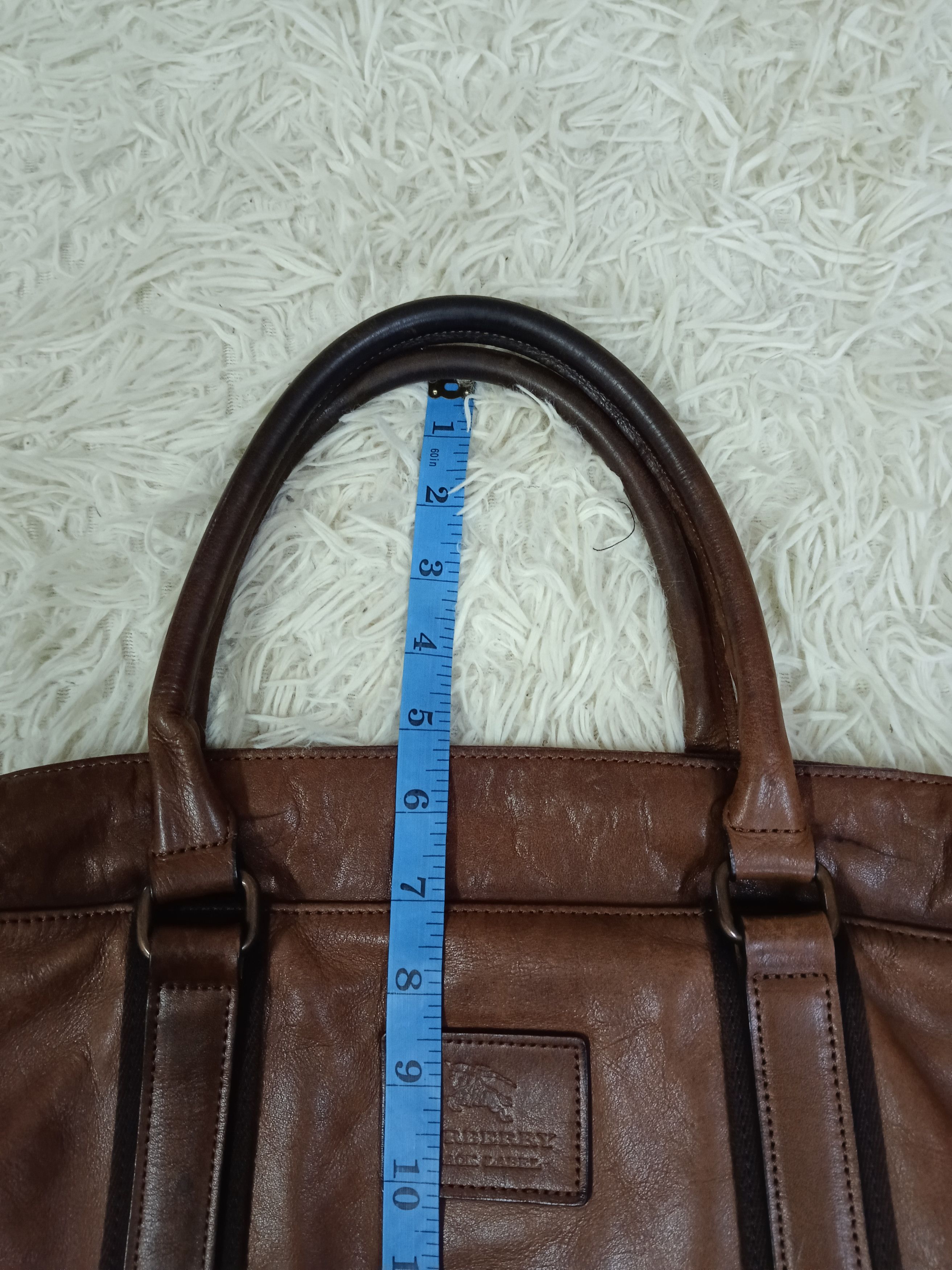 Burberry BURBERRY 2WAYS PATINA LEATHER Size ONE SIZE - 7 Thumbnail