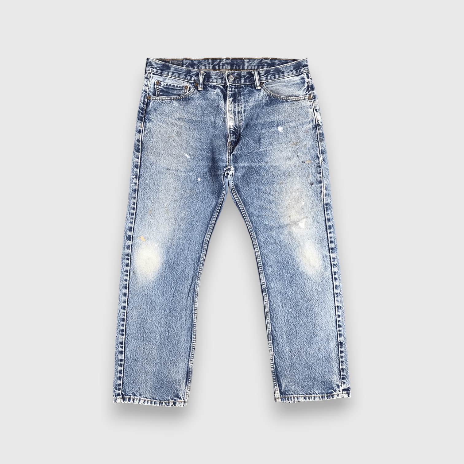 Levi's Vintage Blue Wash Levis 505 Jeans-J1542 Size US 38 / EU 54 - 1 Thumbnail