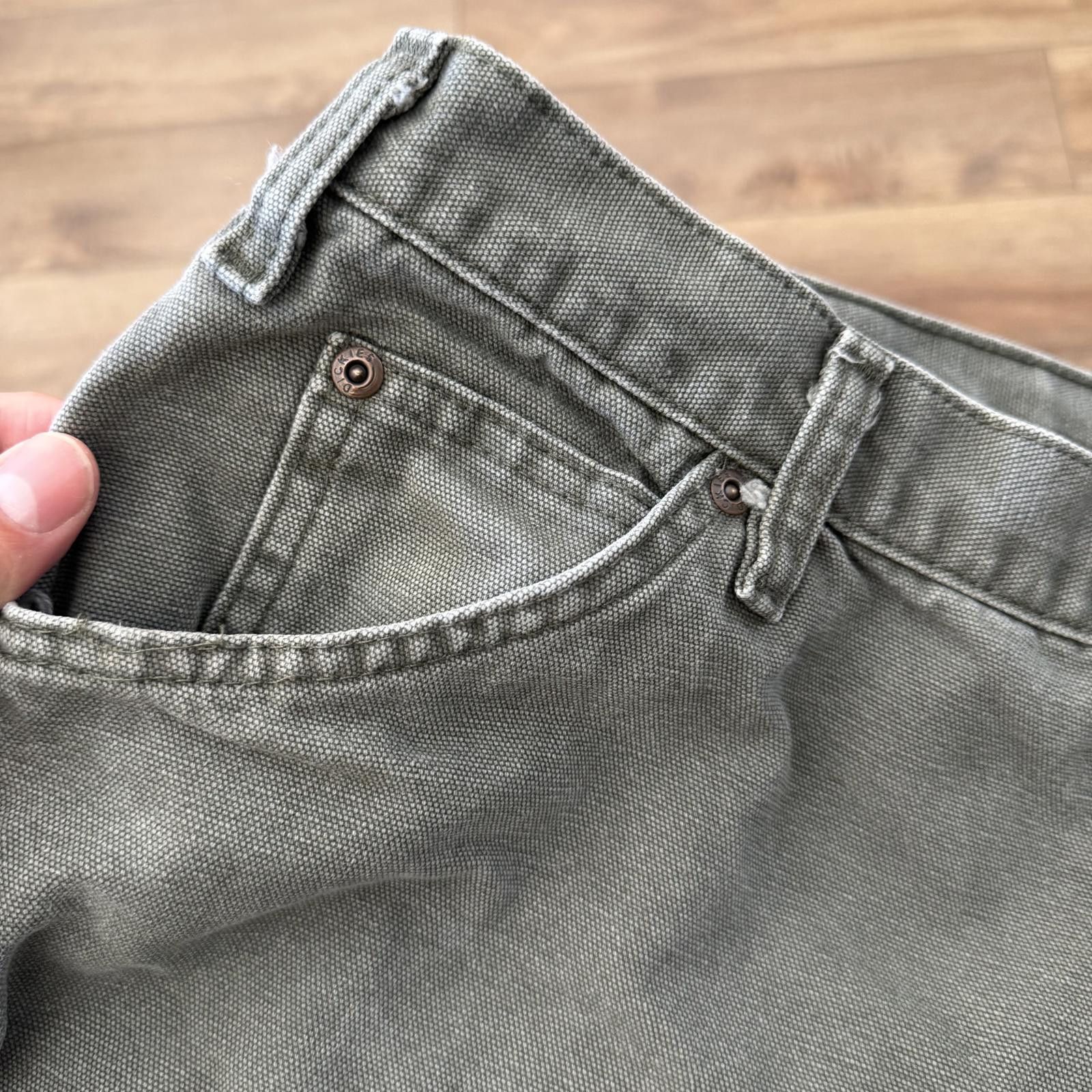 Other Dickies Carpenter Workwear Green Pants 40x32 Grunge Size US 40 / EU 56 - 11 Thumbnail