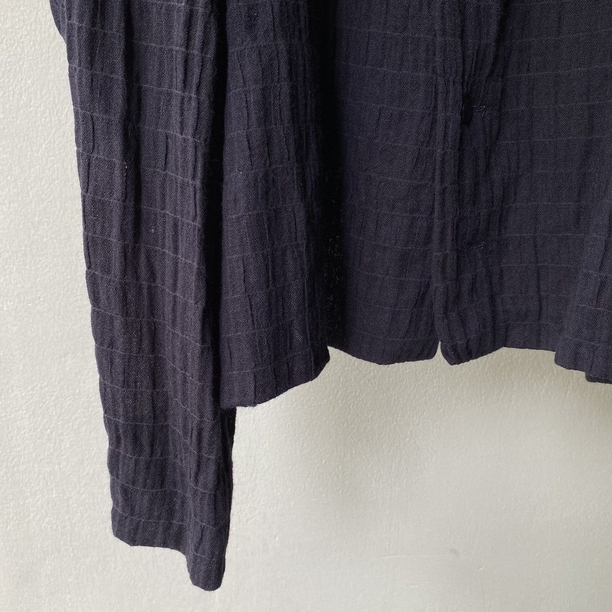 Dior Christian Dior Purple Ruched Button-Up Blouse Size M / US 6-8 / IT 42-44 - 4 Thumbnail