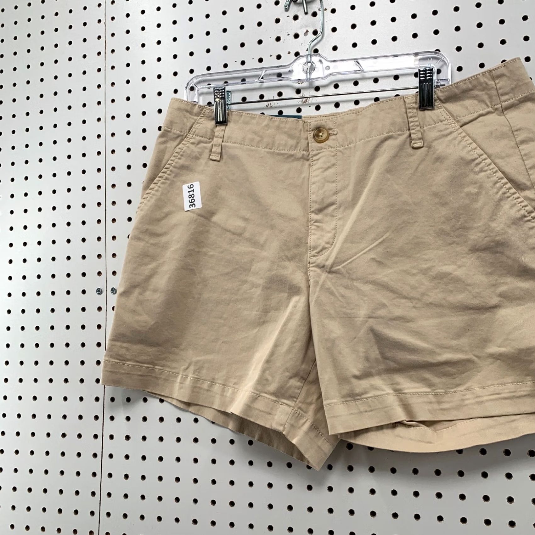 Vintage NEW JAG Shorts Size 16 Mid Rise Tan Khaki Fits 36x6 Chino NWT Size 38" / US 16 / IT 52 - 2 Thumbnail