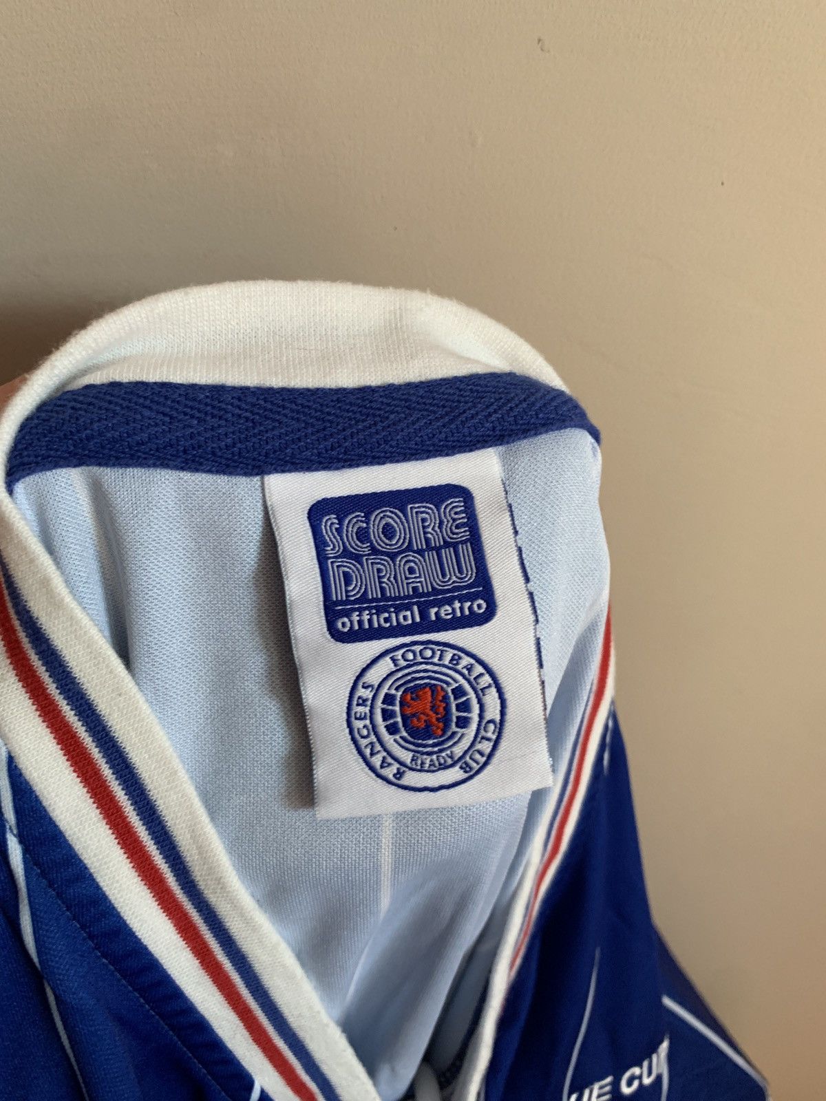 Other Glasgow Rangers 1983 Home Football Shirt Retro Score Draw L Size US L / EU 52-54 / 3 - 9 Thumbnail