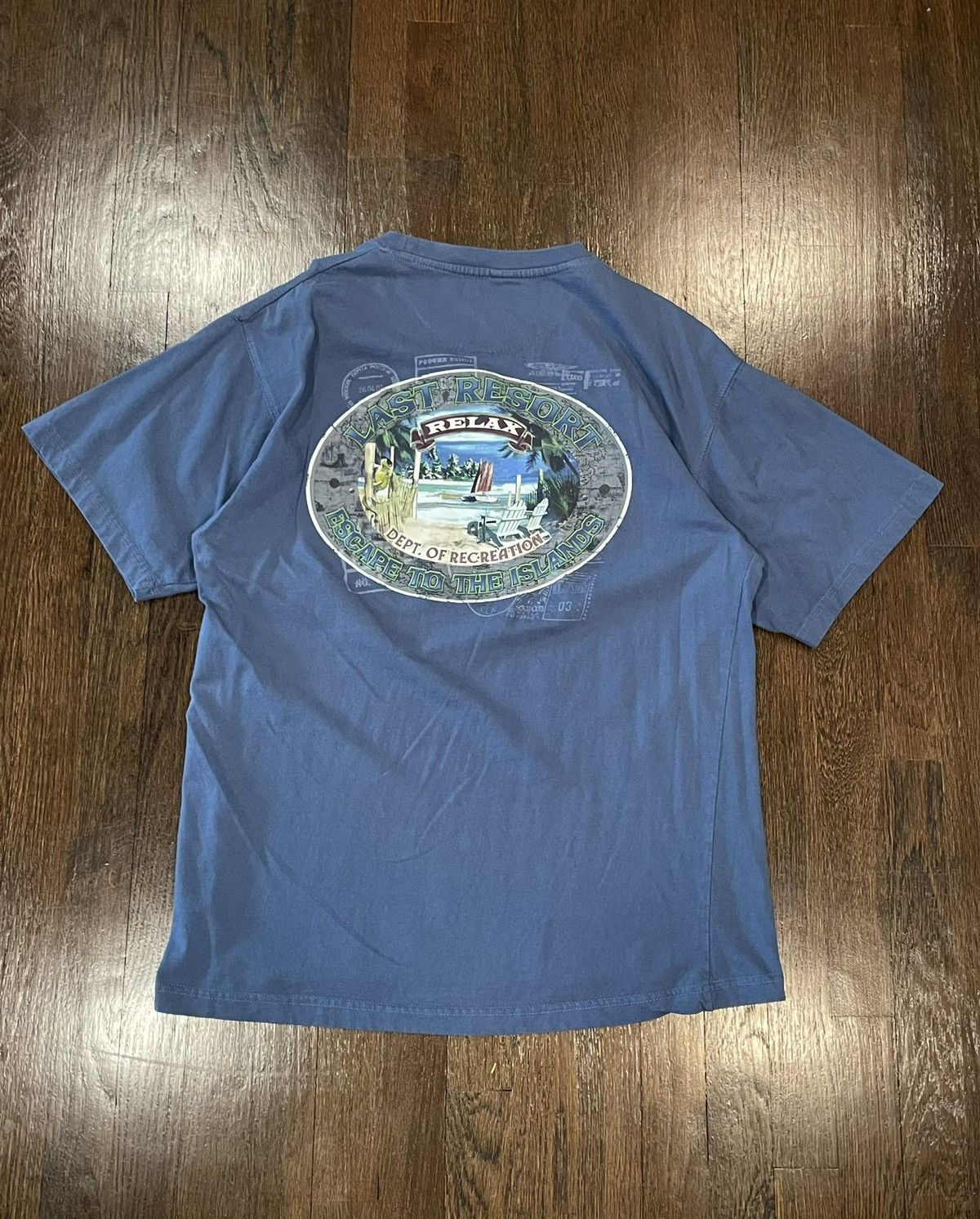Other Vintage Summer Graphic Tee Size US XL / EU 56 / 4 - 2 Thumbnail