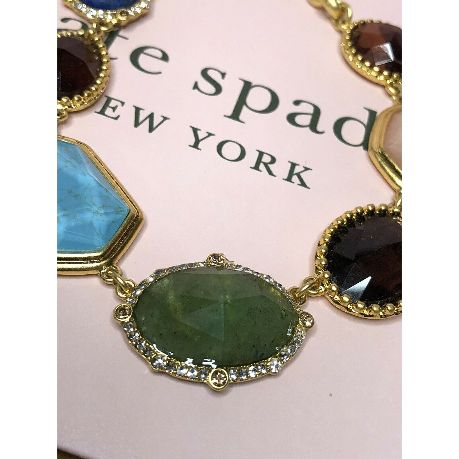 Kate Spade Kate Spade MultiColor Stone Statement necklace Size ONE SIZE - 5 Thumbnail