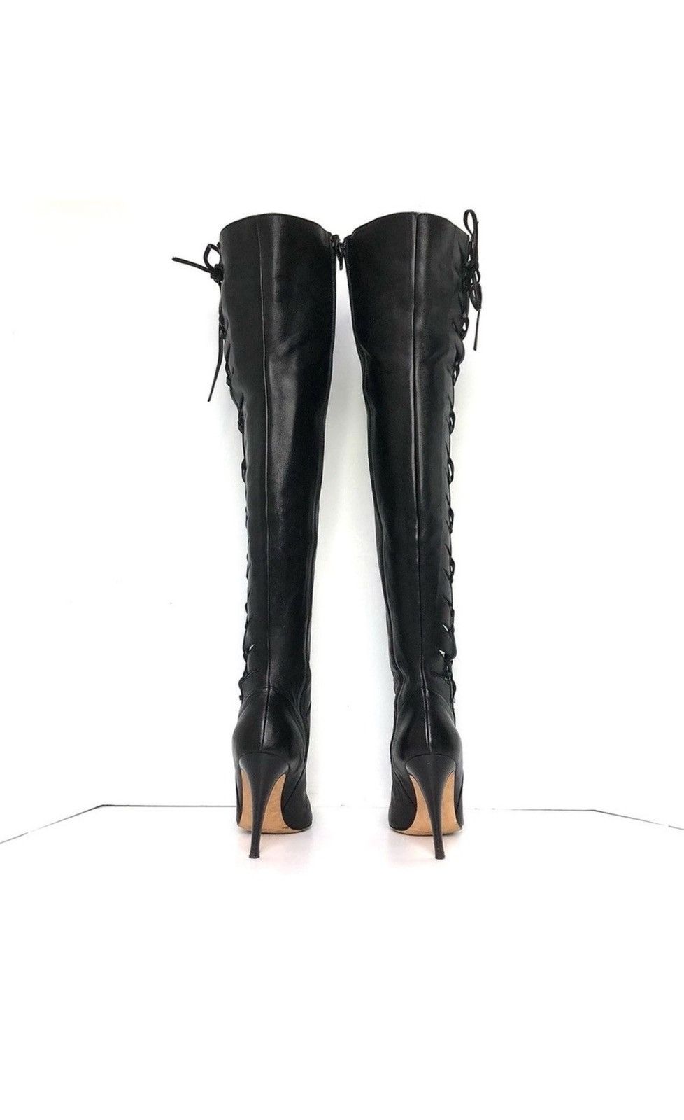 Manolo Blahnik Manolo Blahnik Cutout Heeled Boots Size US 7 / IT 37 - 4 Thumbnail