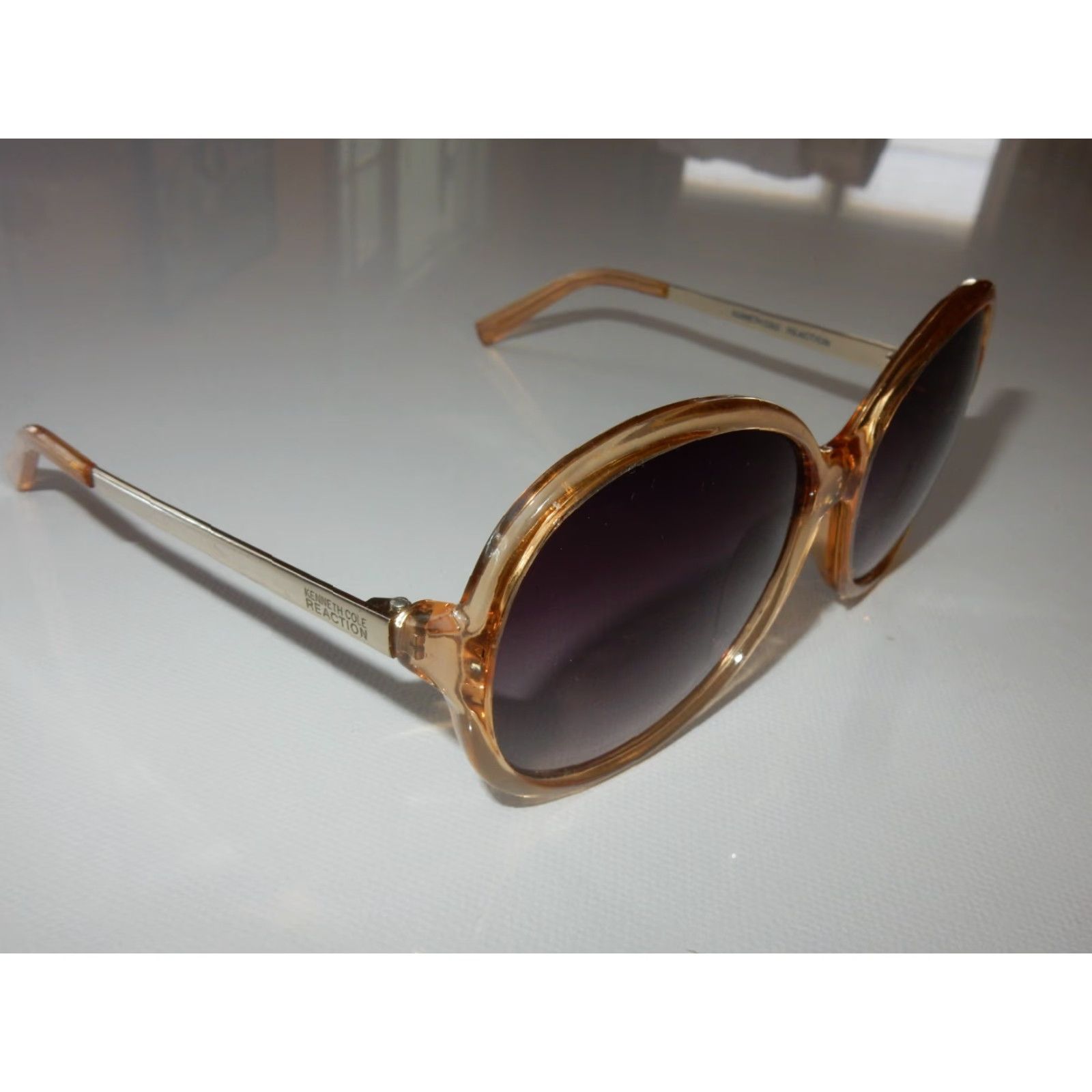 Kenneth Cole Kenneth Cole Sunglasses KC1201 027B Women Gold Frame Sunglasses KC1201 027B Size ONE SIZE - 2 Thumbnail