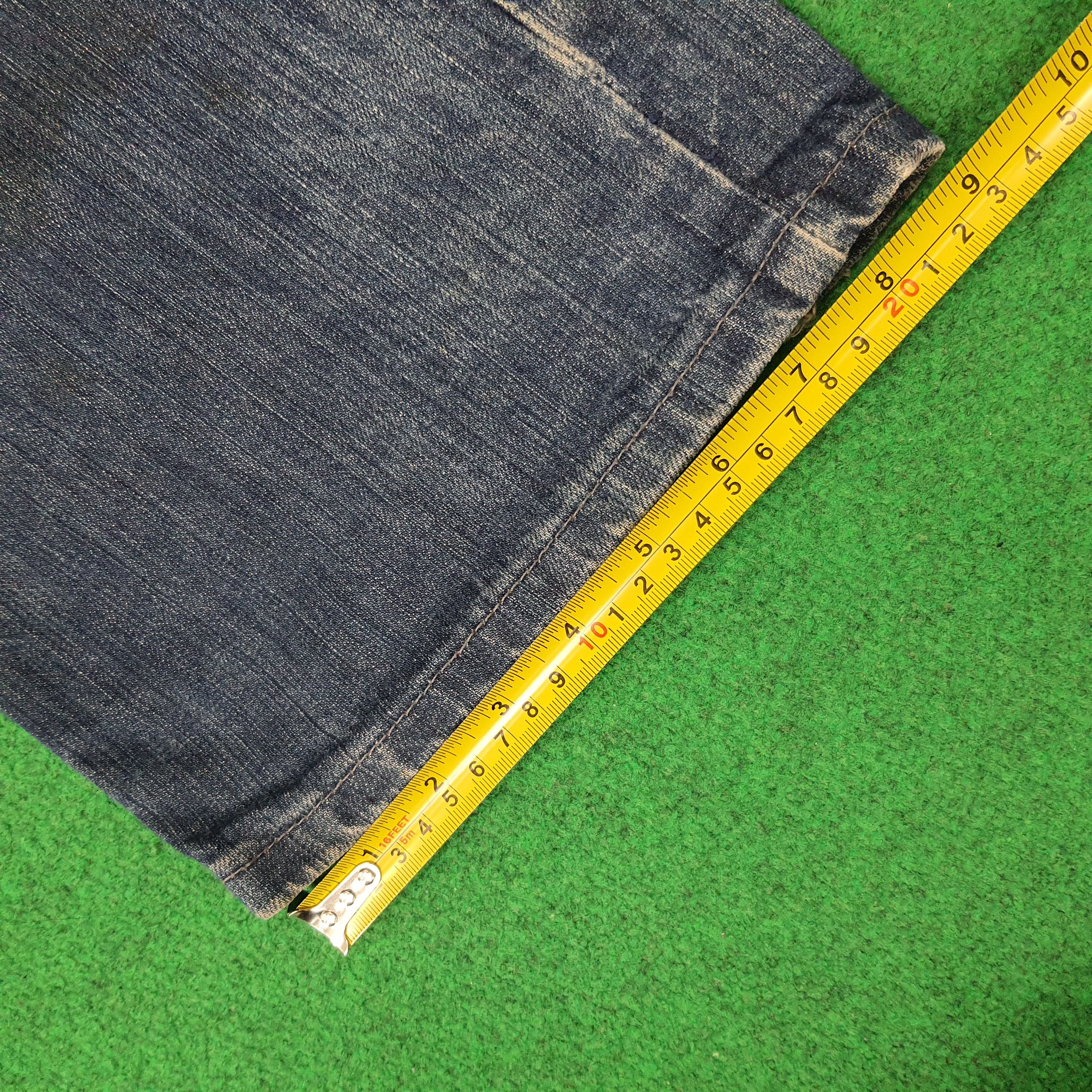 Stussy Vintage Stussy Authentic Workgear Custom Logo Jeans C265N5 Size US 34 / EU 50 - 18 Thumbnail