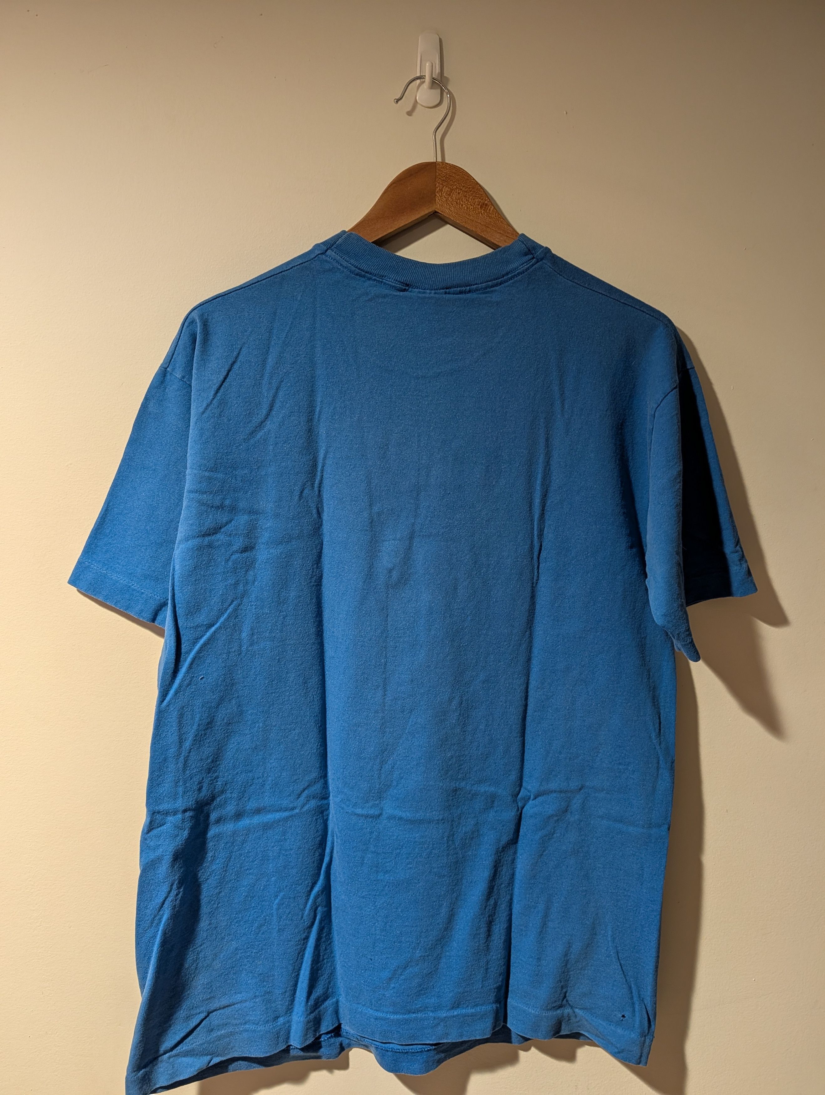NFL Vintage New York Giants Helmet Artex T-Shirt Size Large 1993 Size US L / EU 52-54 / 3 - 14 Thumbnail