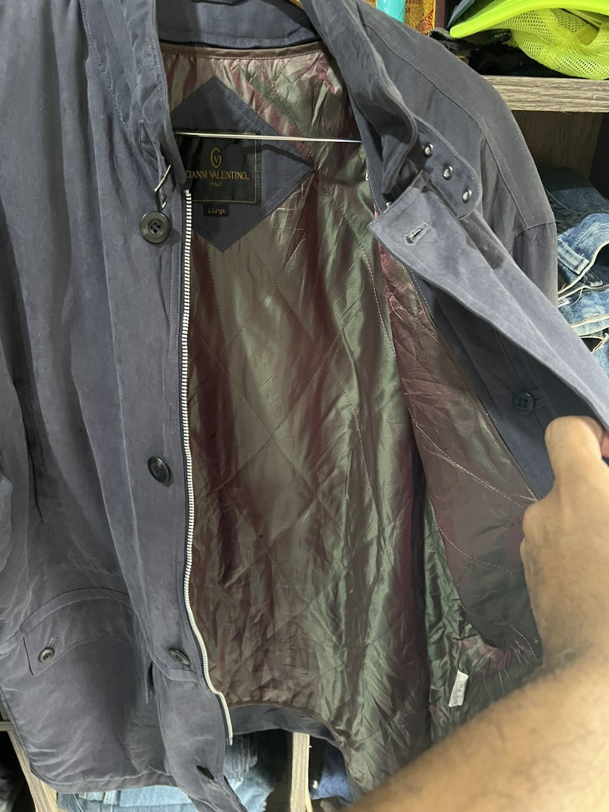Gianni Valentino 🔥Vintage Gianni Valentino Quilted Jacket Size US XL / EU 56 / 4 - 11 Thumbnail