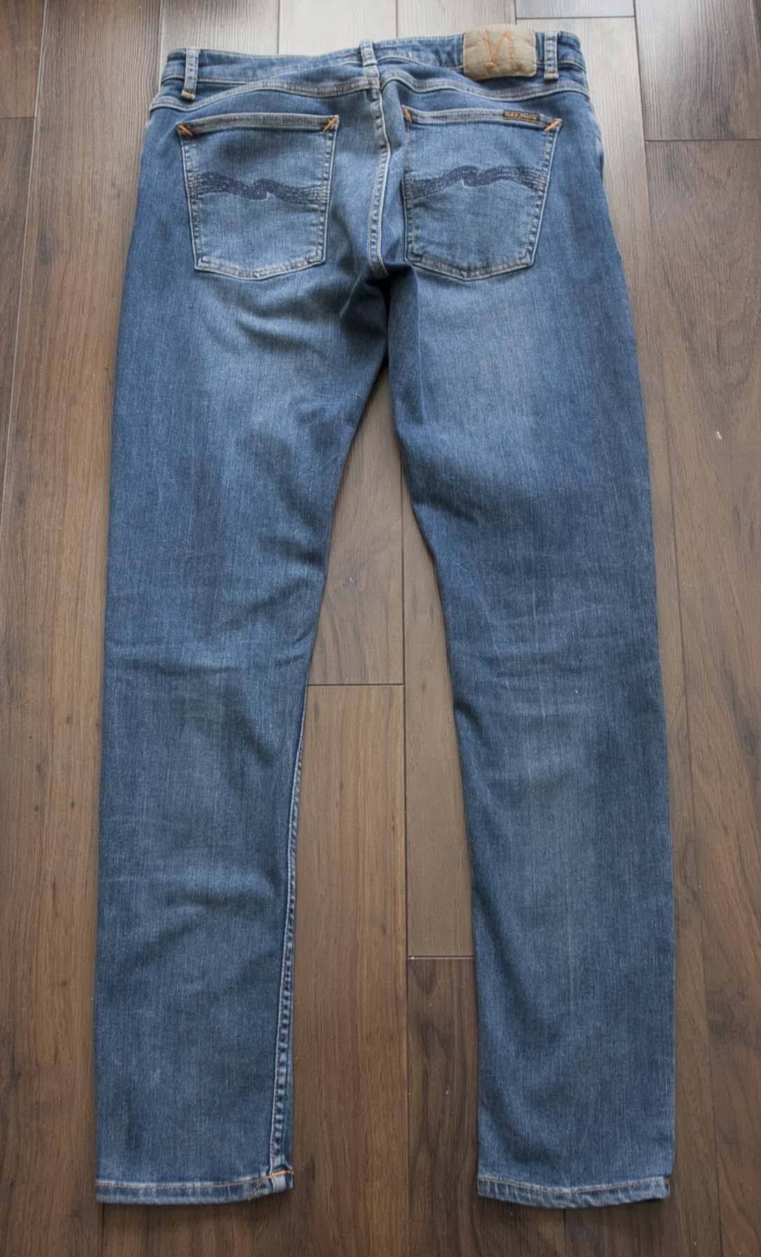 Nudie Jeans Nudie Jeans Skinny Lin Size 32x31 Blue Navy Size US 32 / EU 48 - 3 Thumbnail