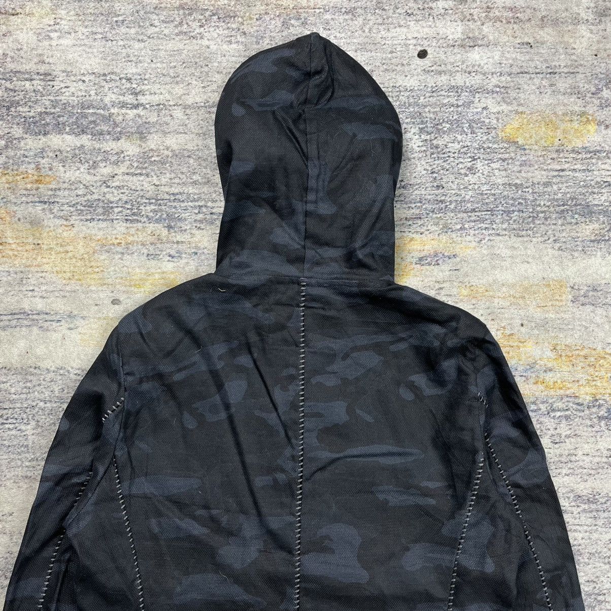 Isamu Katayama Backlash × Japanese Brand Cherry sunburst avant garde scar stitch camouflage jacket Size US S / EU 44-46 / 1 - 7 Thumbnail